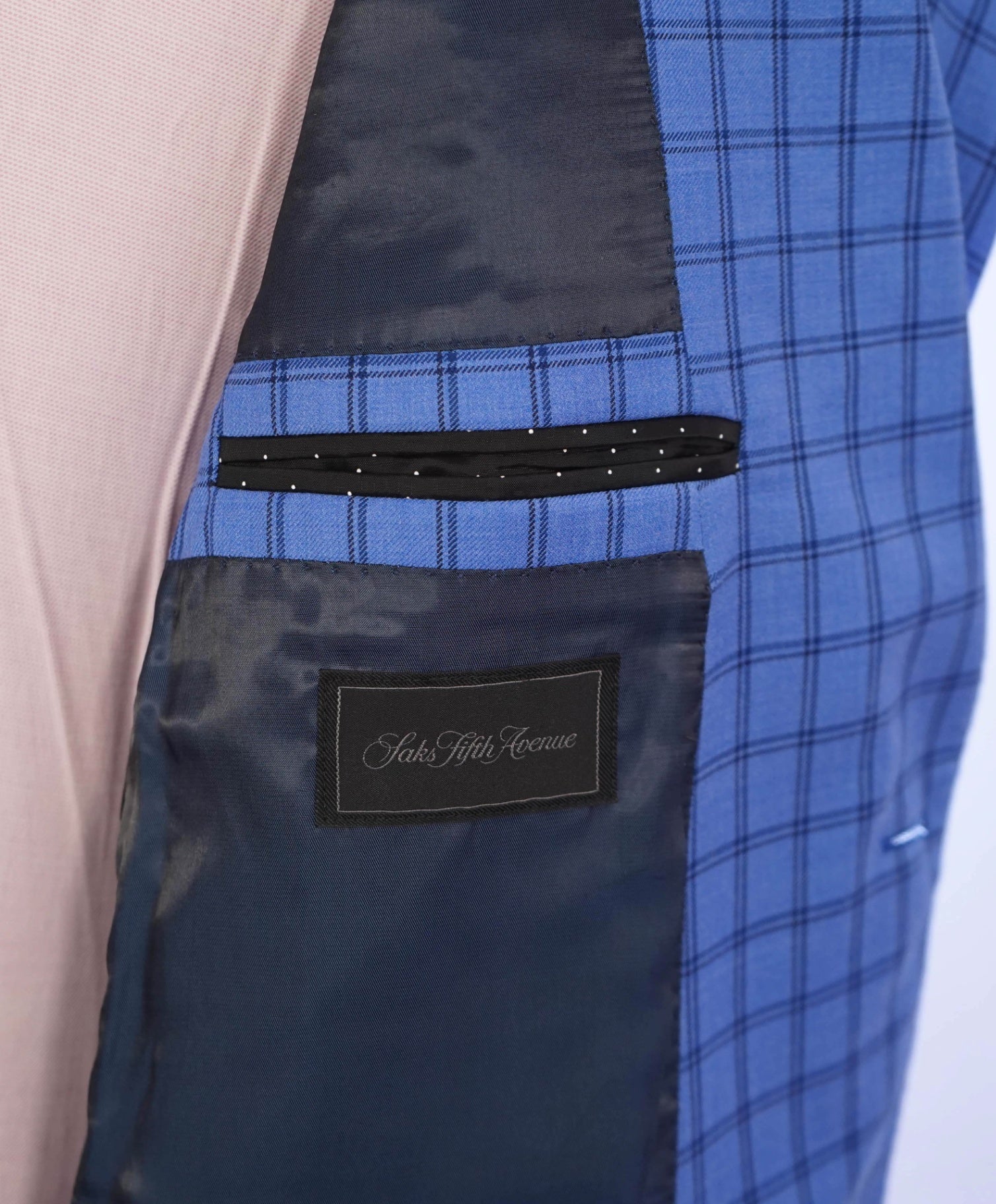 $1,295 LORO PIANA For SFA - Blue CAPOLAVORO Wool Blazer - 46R