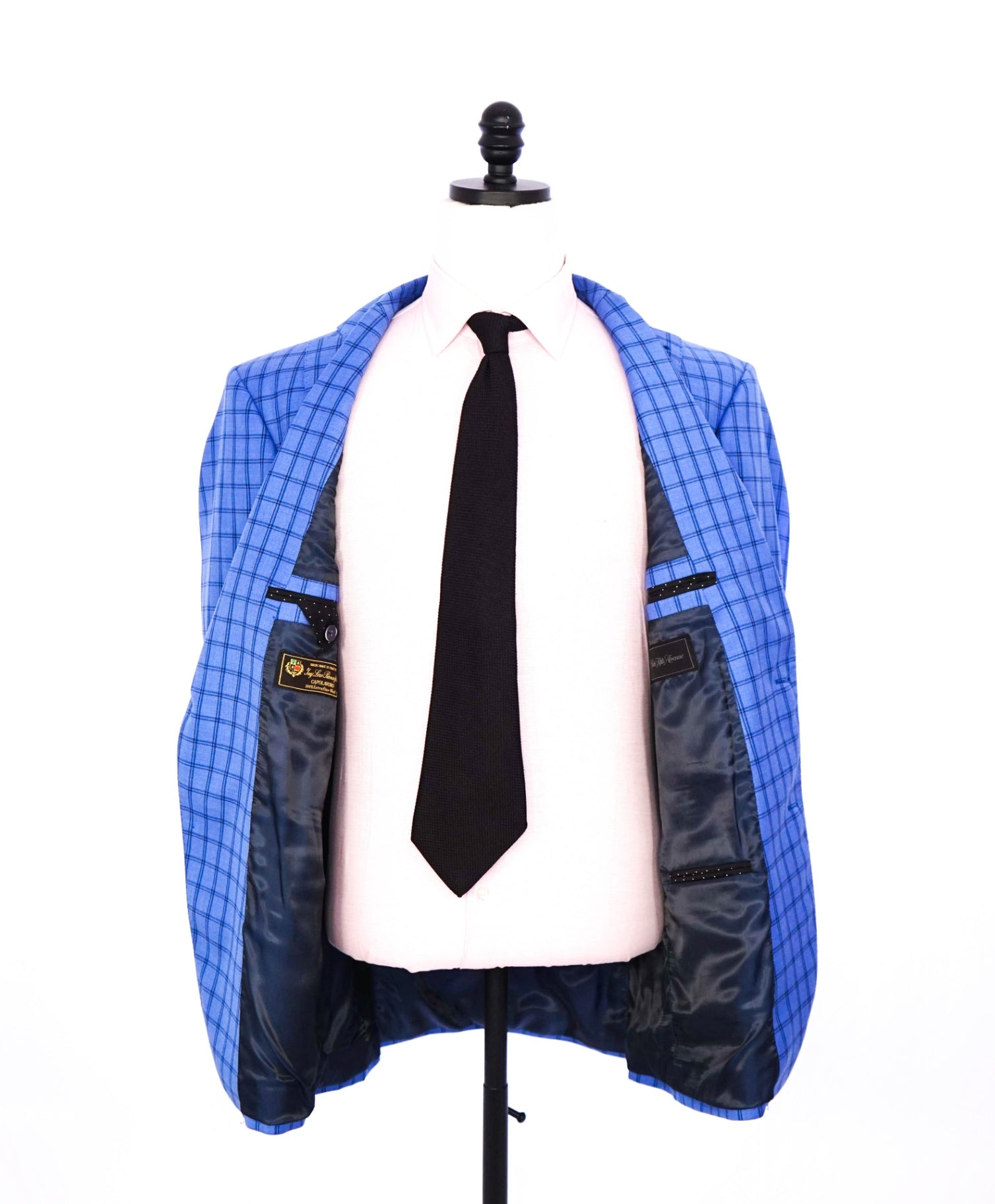$1,295 LORO PIANA For SFA - Blue CAPOLAVORO Wool Blazer - 46R