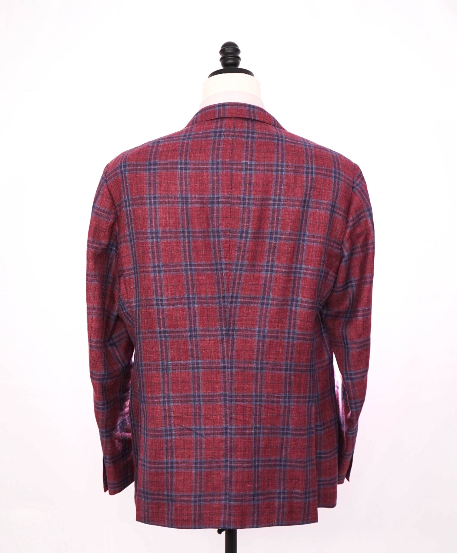 $1,098 LORO PIANA For SAKS 5TH AVE - Red/Blue "Summertime Blazer - 46R