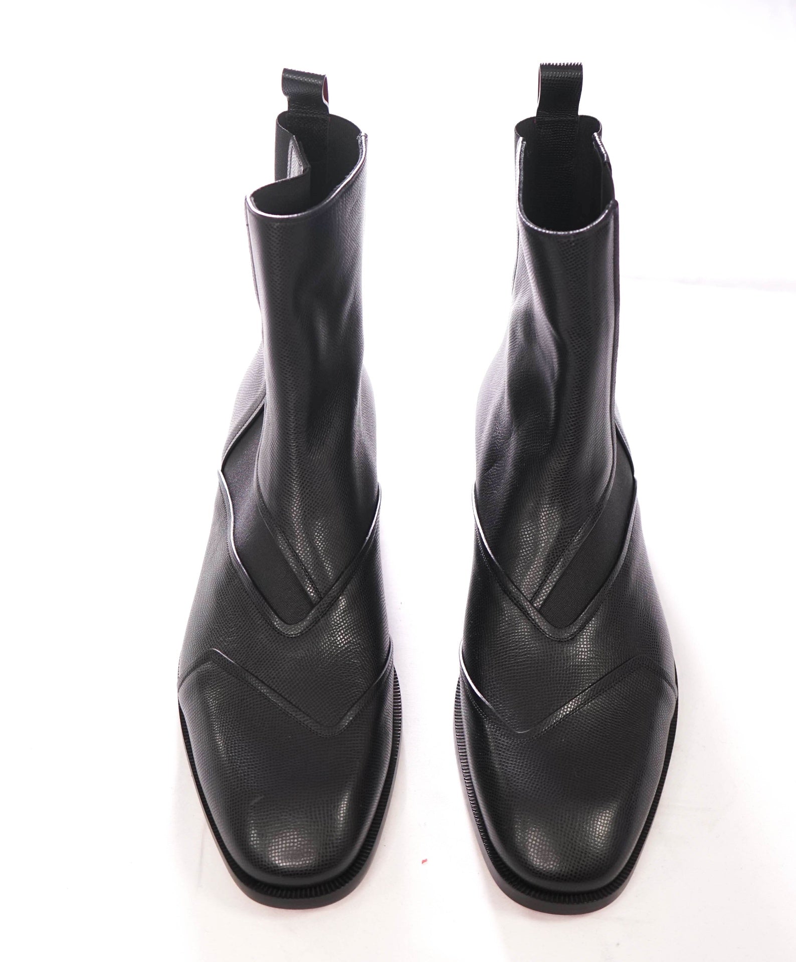 $1,445 CHRISTIAN LOUBOUTIN - BOABI Leather Boots - US 12.5 (42.5 EU)