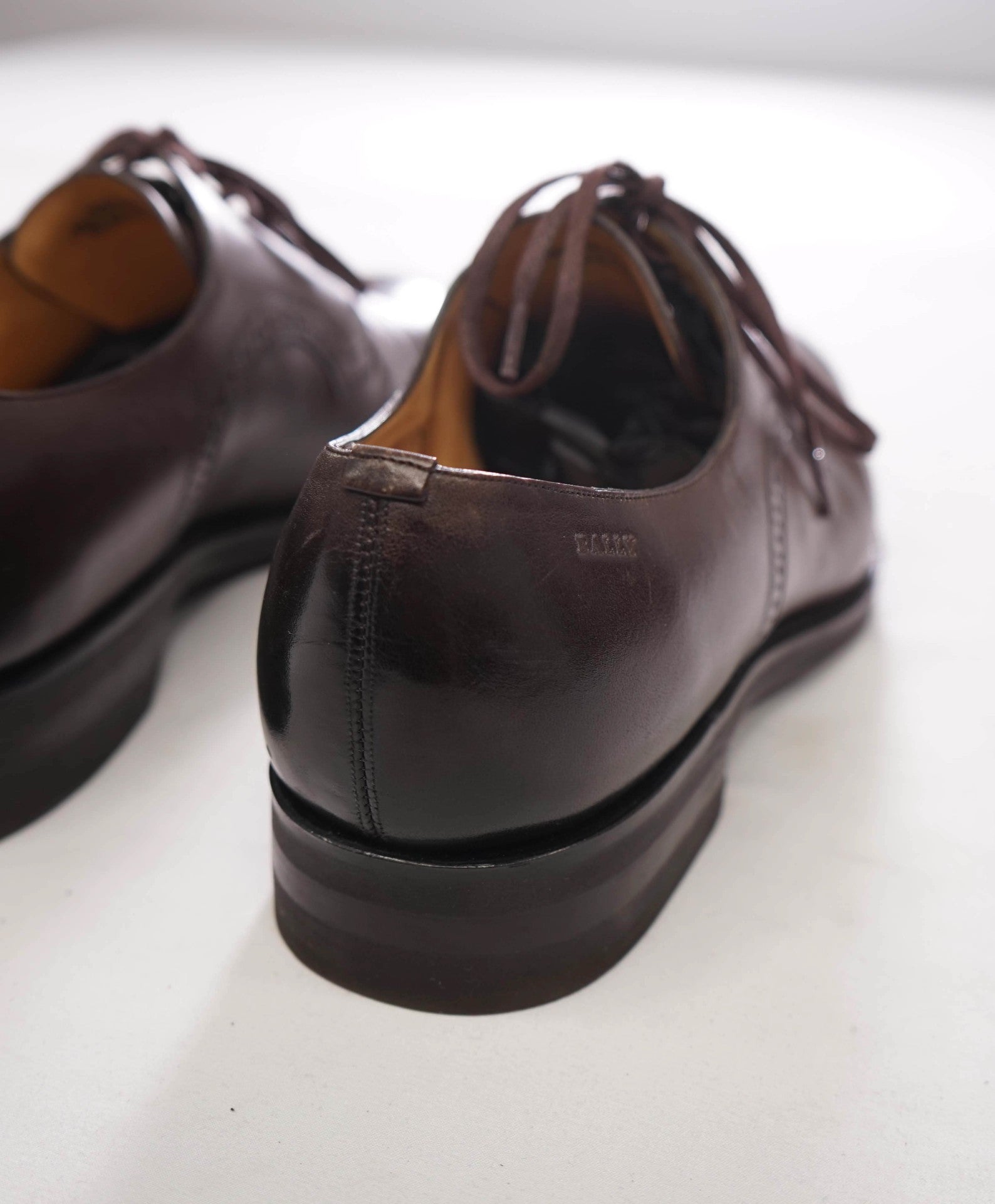 $1,195 BALLY SCRIBE - "Scrivani" Brown Goodyear Leather - US 8 (7UK)