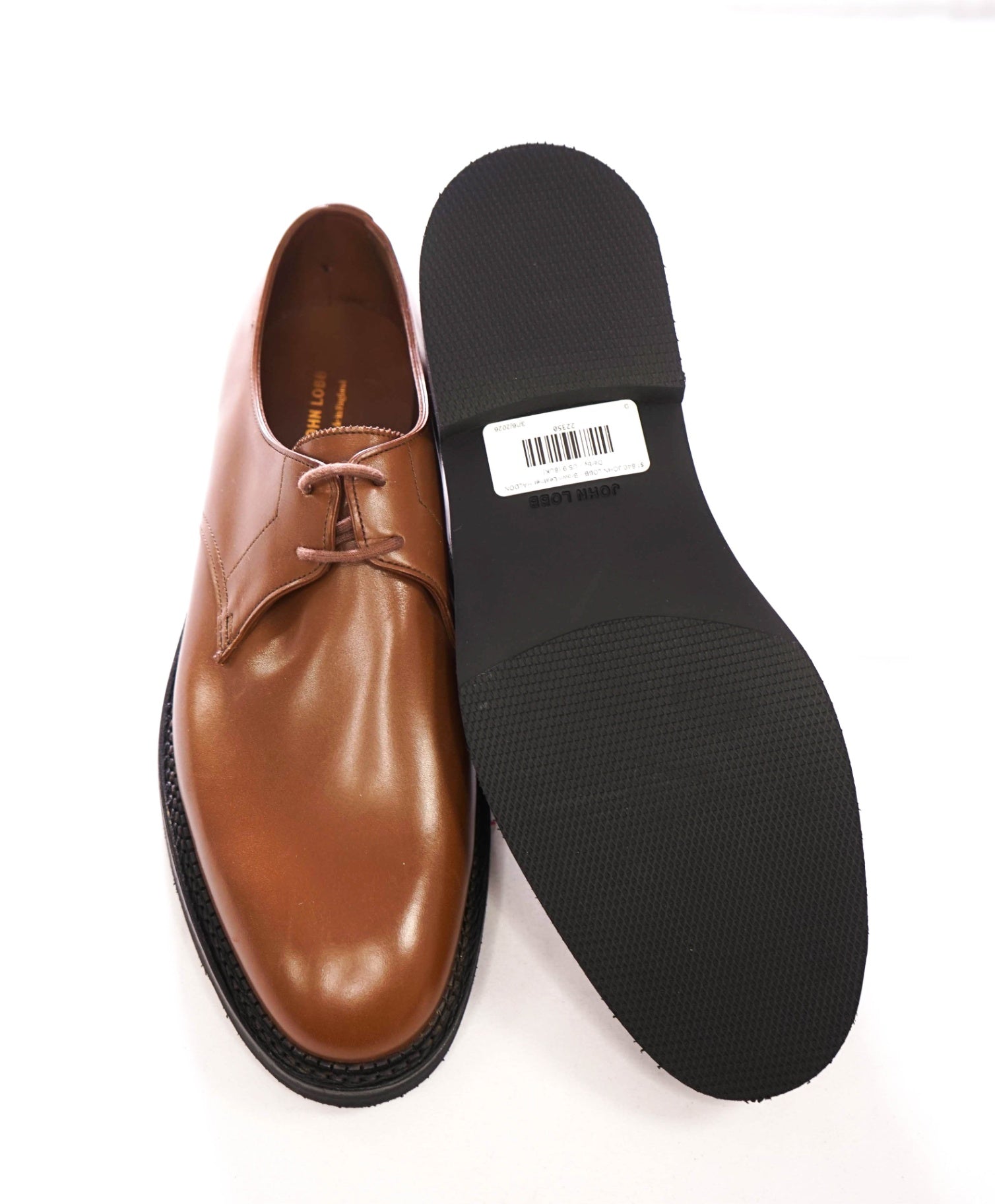 $1,840 JOHN LOBB - Brown Leather HALDON Derby - US 9 (8UK)