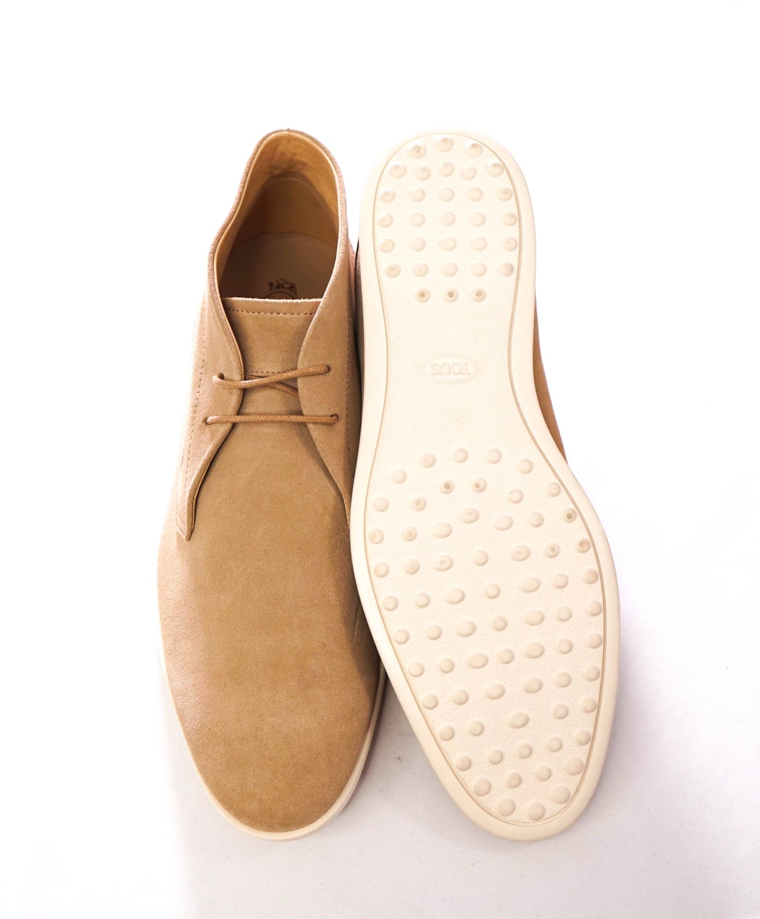 $775 TOD'S - Tan Suede Chukka Boot - US 9 (8UK)