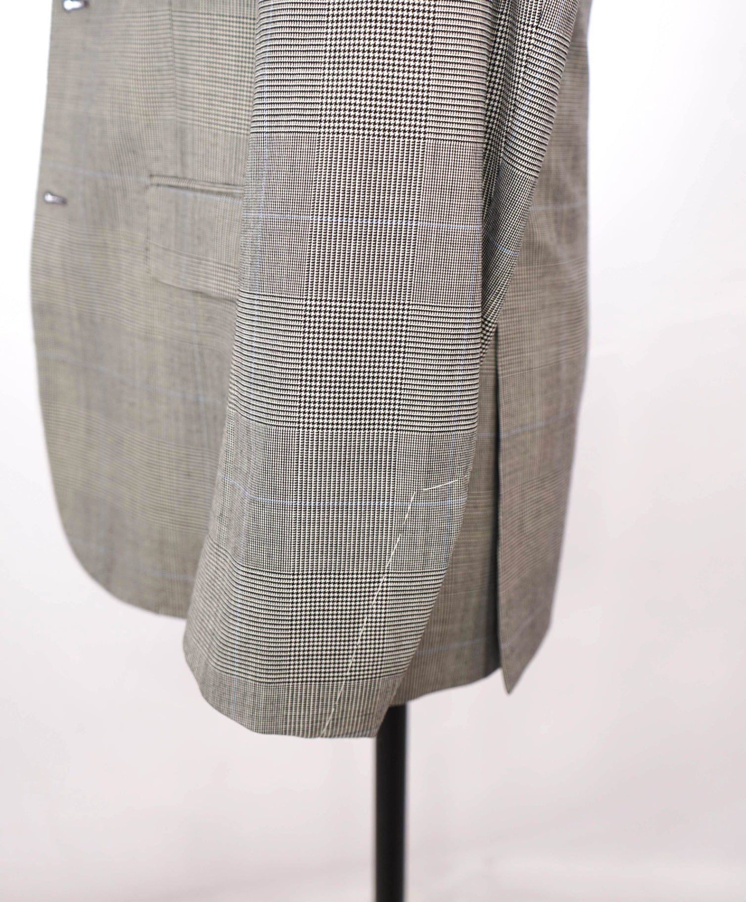 $5,295 RALPH LAUREN PURPLE LABEL - "DOUG" Glen Plaid Wool Suit - 38R