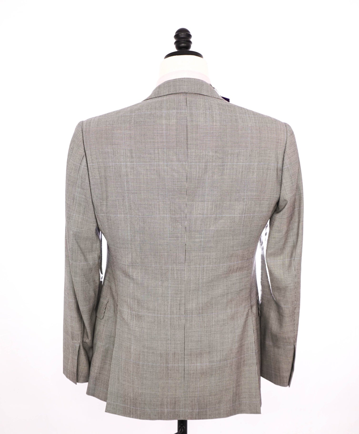 $5,295 RALPH LAUREN PURPLE LABEL - "DOUG" Glen Plaid Wool Suit - 38R