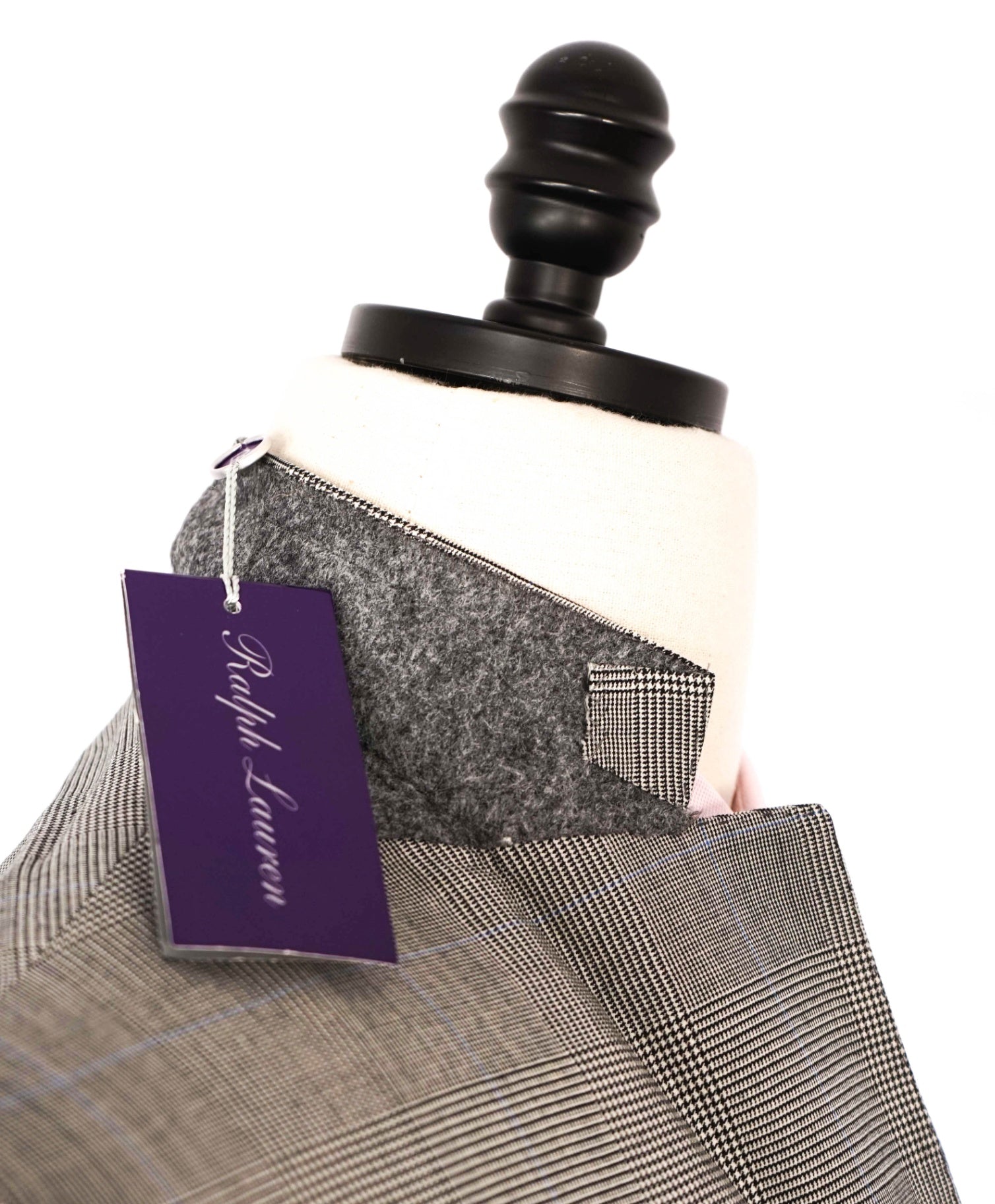 $5,295 RALPH LAUREN PURPLE LABEL - "DOUG" Glen Plaid Wool Suit - 38R