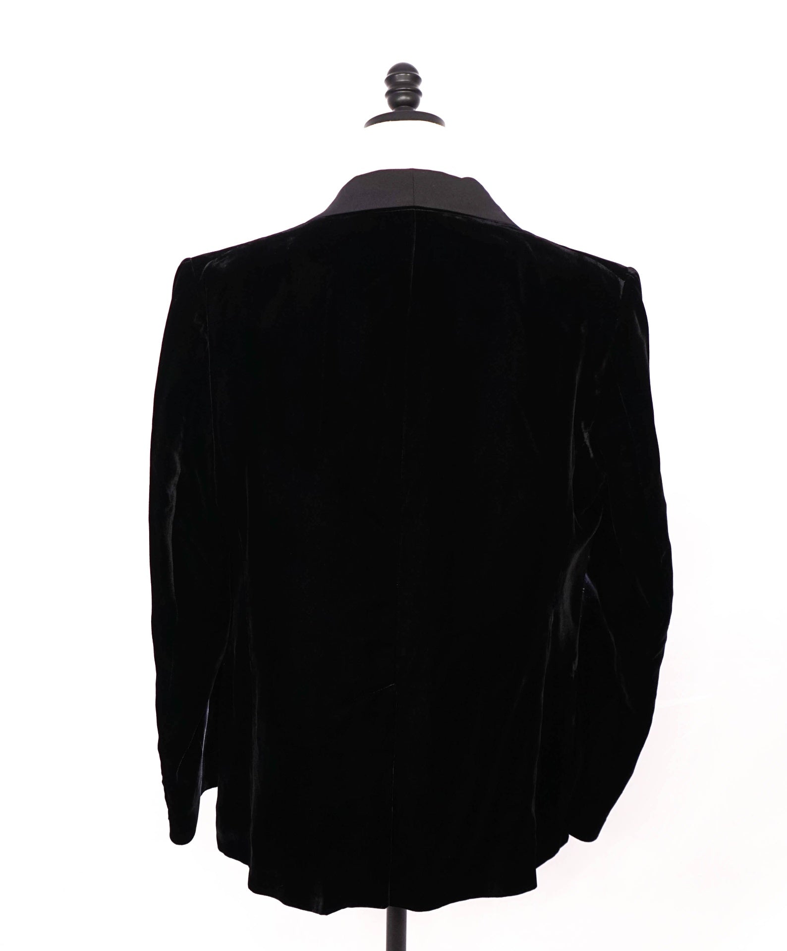 $2,195 BALLY - "Custom 1/1 JOE MANGANIELLO Velvet Blazer - 46L