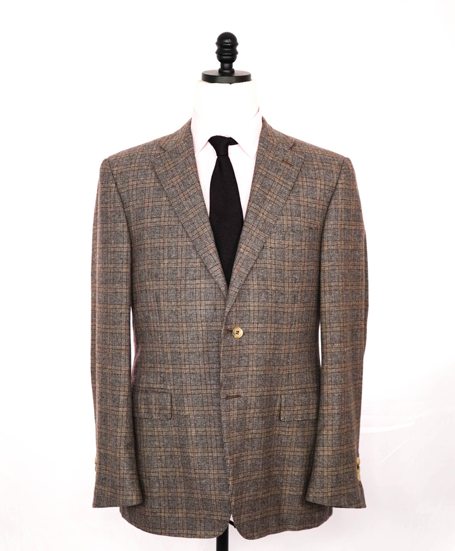 $2,895 CANALI - "EXCLUSIVE" Brown 96% Cashmere/Silk Blazer - 42R