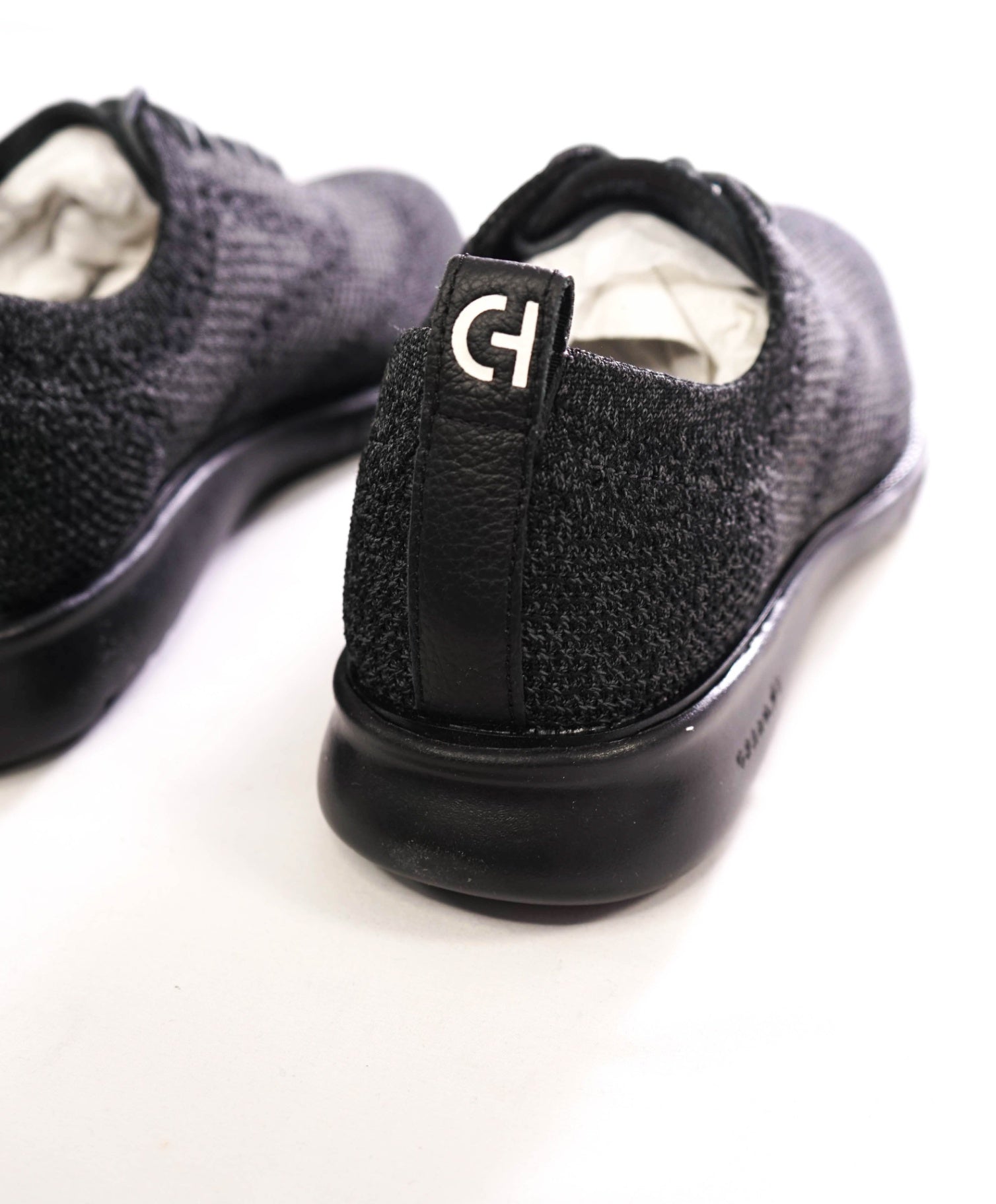 $200 COLE HAAN - Gray ZEROGRAND STITCHLITE Knit Oxfords - 9.5 M