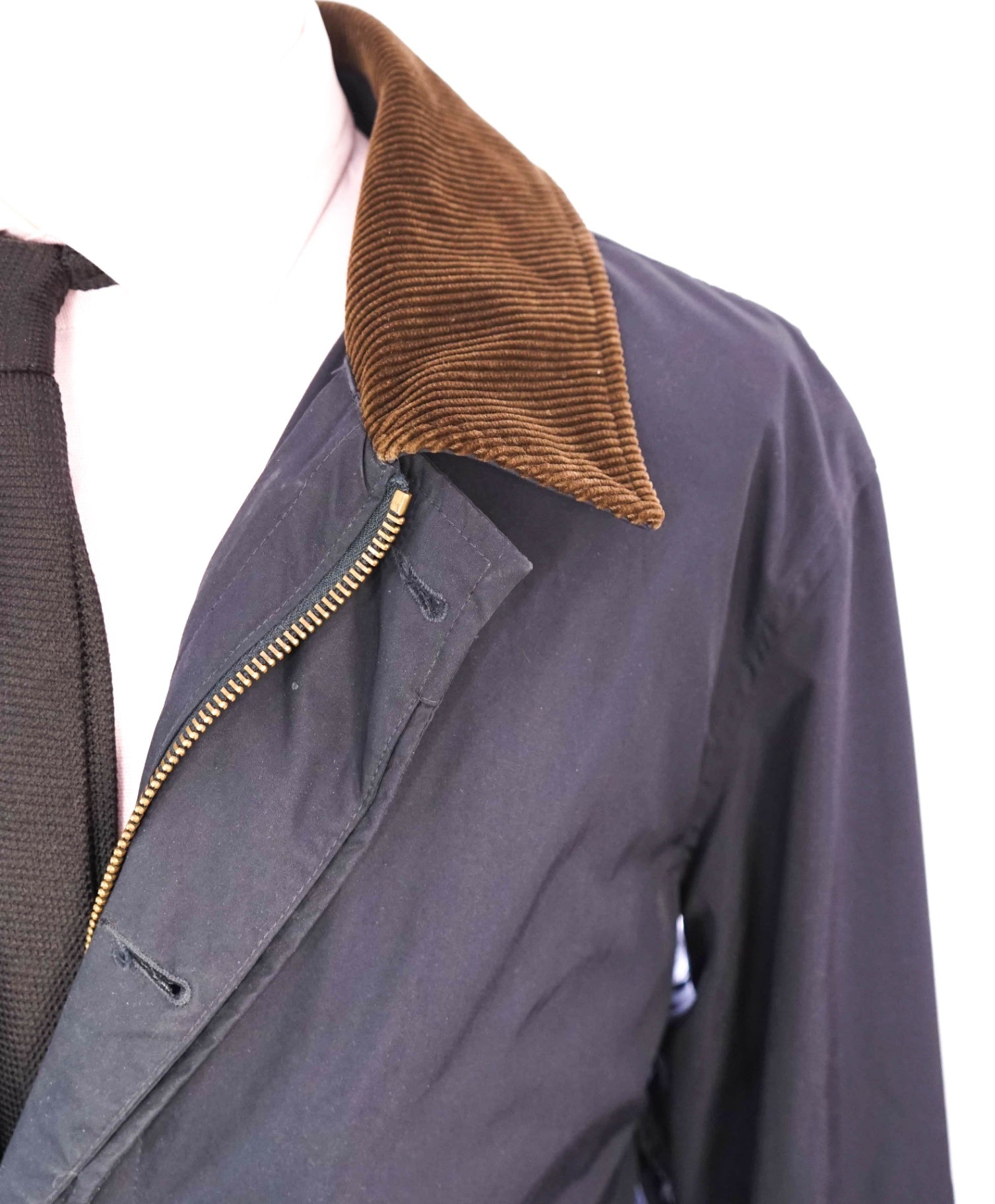 $698 POLO RALPH LAUREN - Navy Wool/Cashmere Barn Jacket - XL