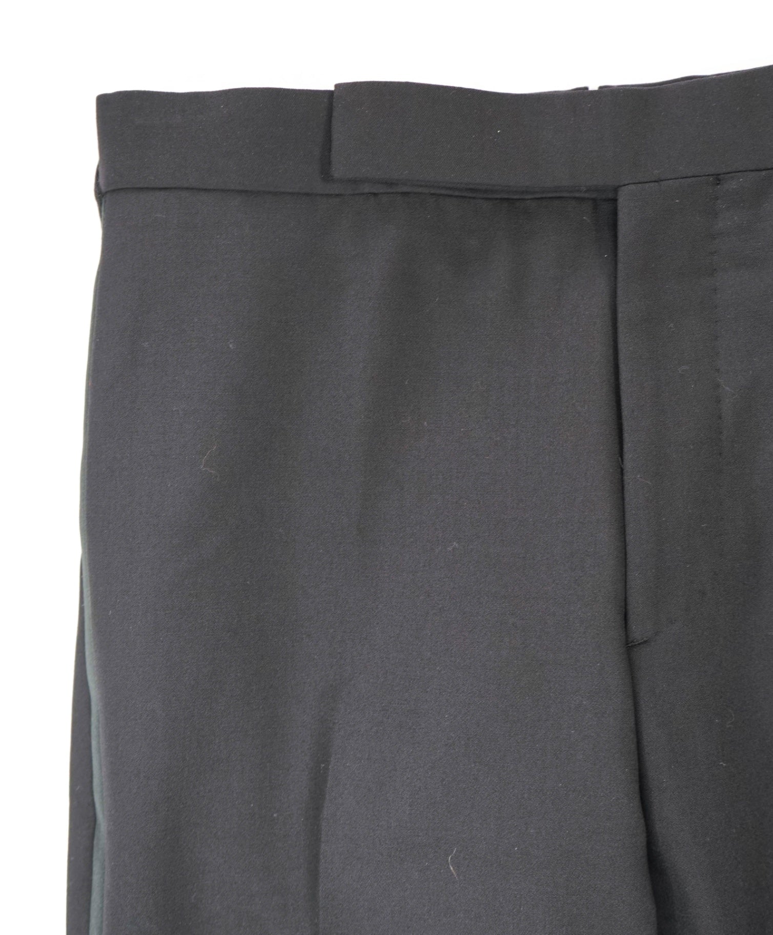 $995 RALPH LAUREN PURPLE LABEL - Black Tuxedo Pants - 34W