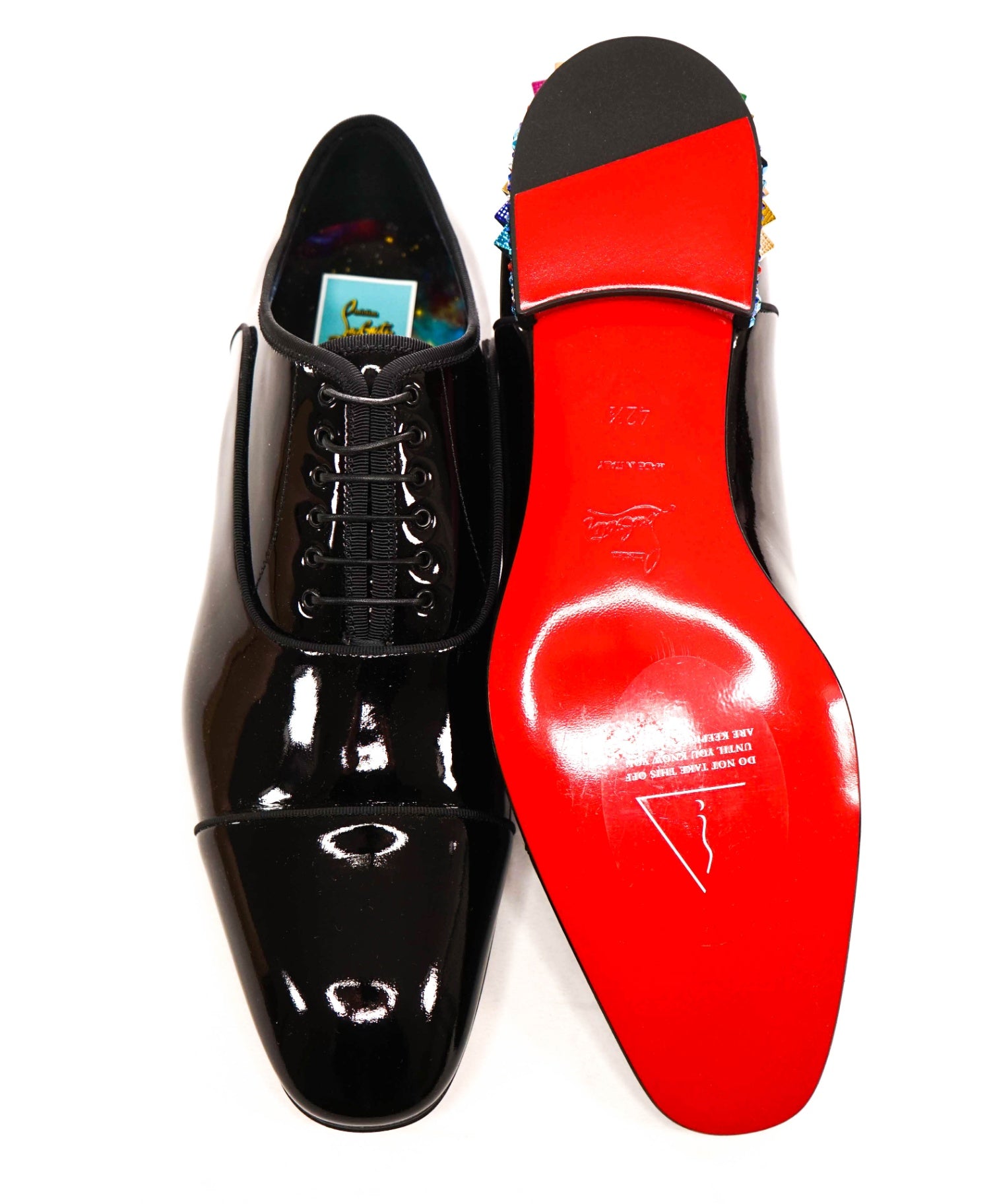$1,750 LOUBOUTIN - *MARVEL limited* Patent Oxfords - US 9.5 (42.5EU)