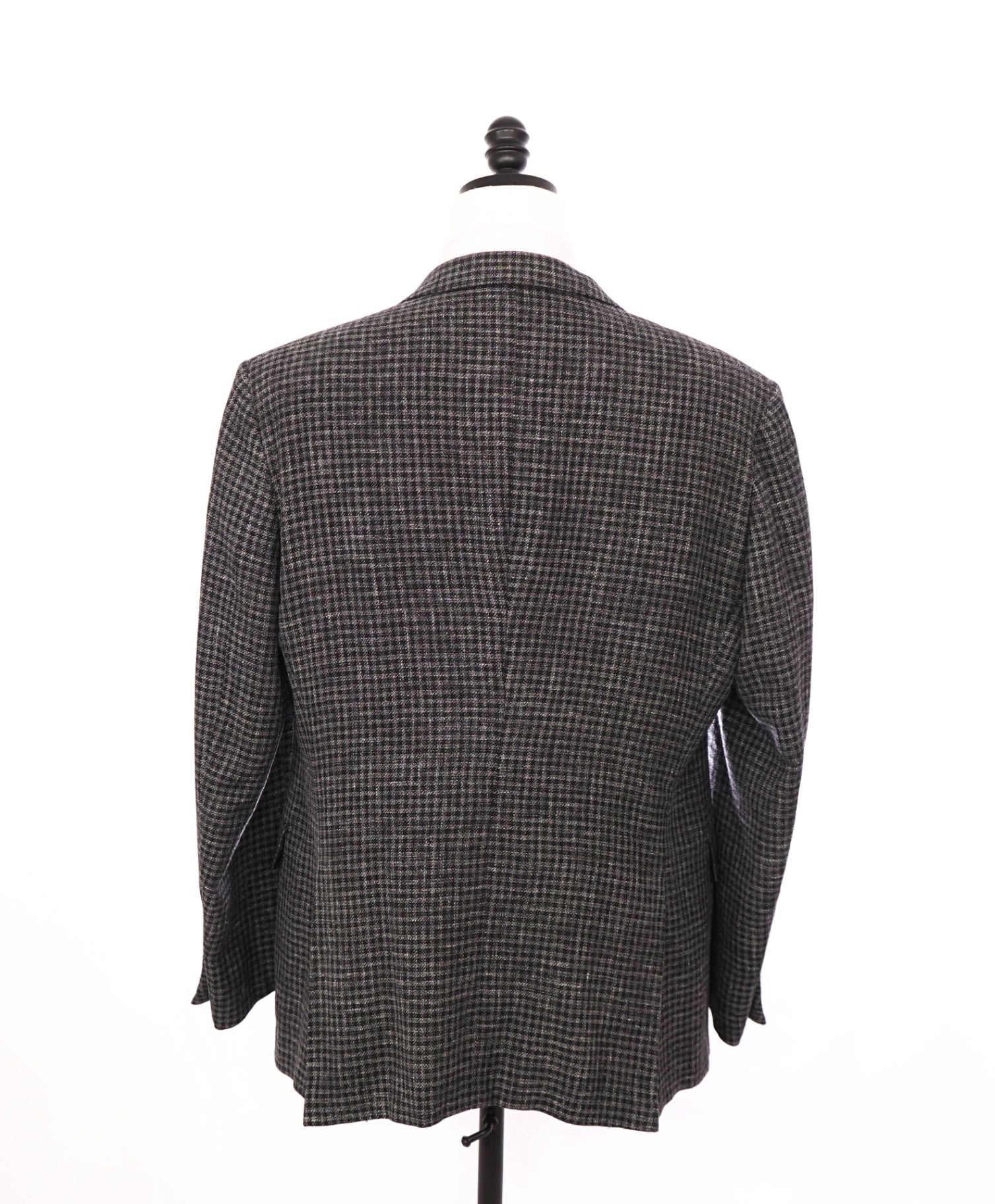 $3,750 ZEGNA - Gray Wool/Linen/Silk "CROSSOVER" Sport Coat - 46R