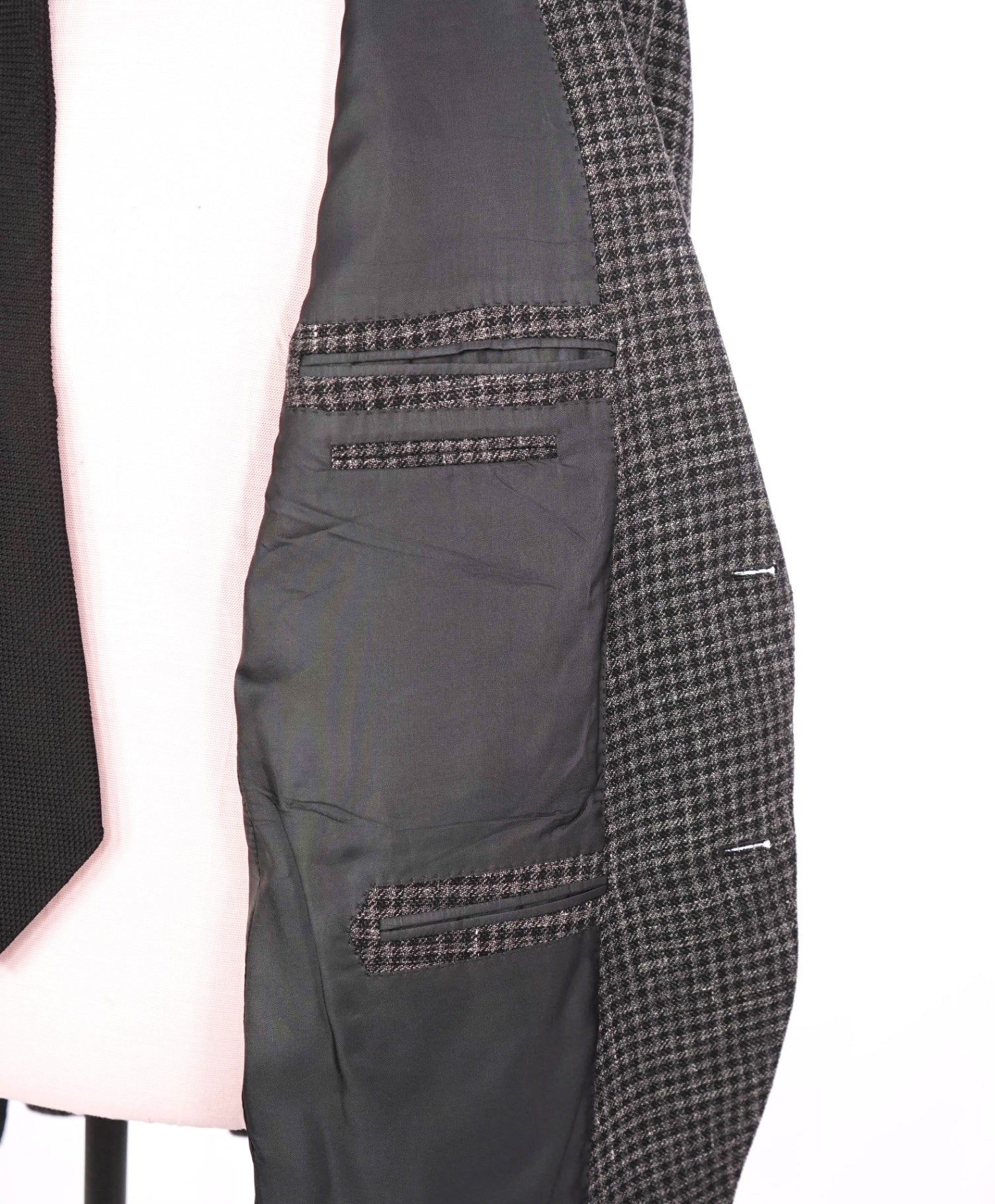 $3,750 ZEGNA - Gray Wool/Linen/Silk "CROSSOVER" Sport Coat - 46R