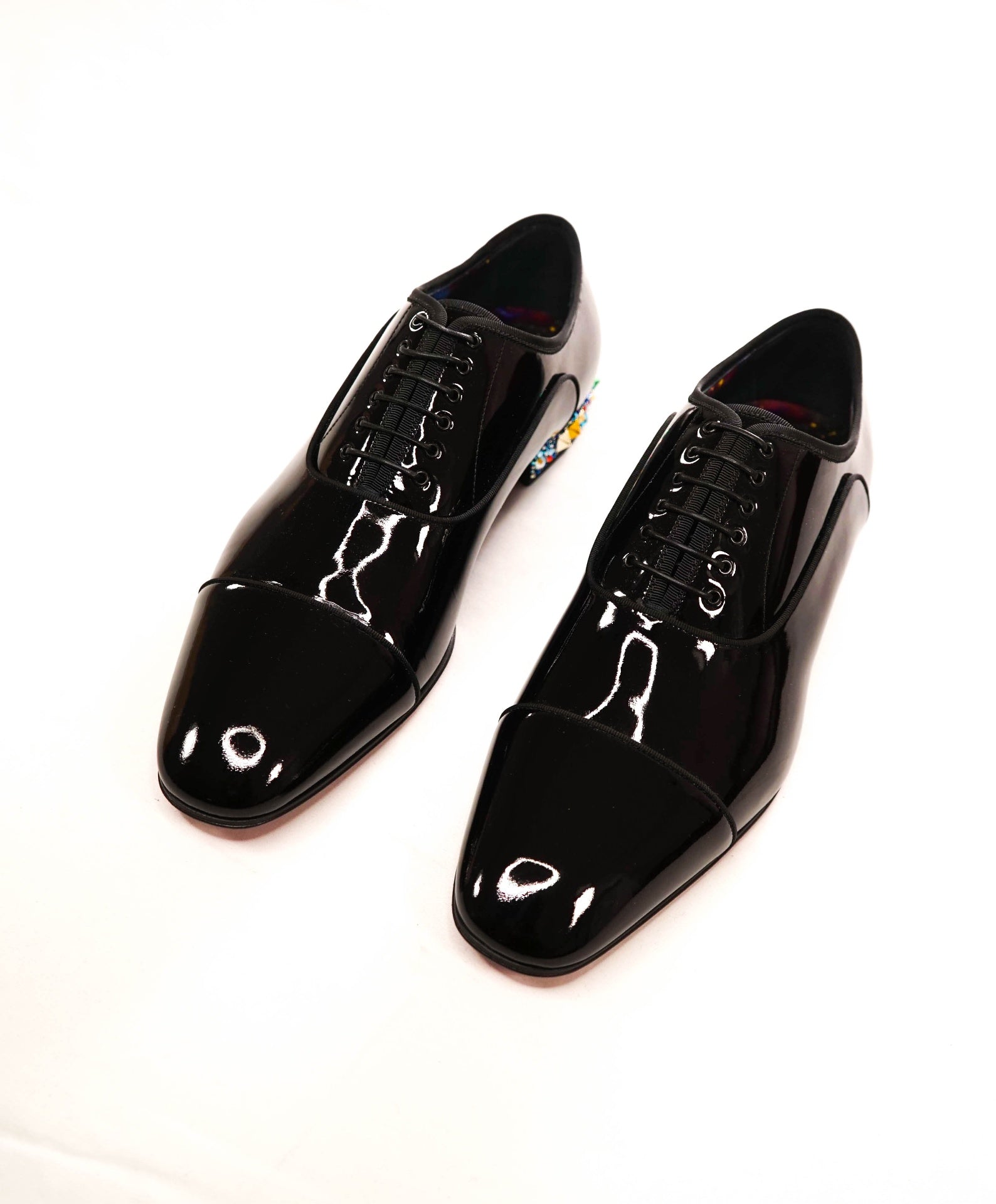 $1,750 CHRISTIAN LOUBOUTIN - *MARVEL limited* Patent Oxfords - US 6.5 (39.5EU)