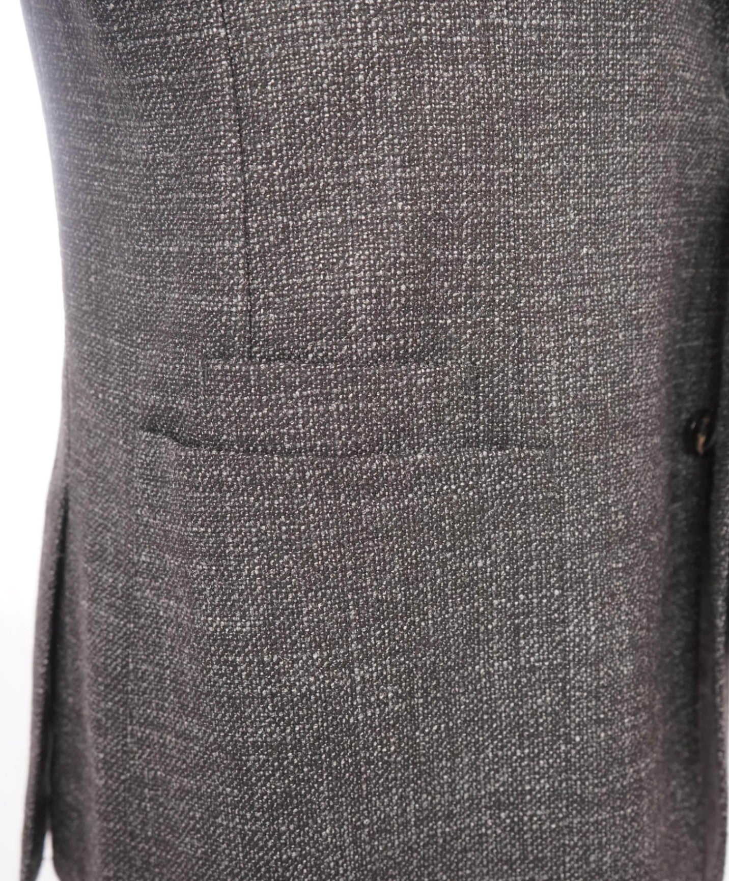 $3,695 ZEGNA - Dark Gray Wool/Silk Sport Coat - 44R