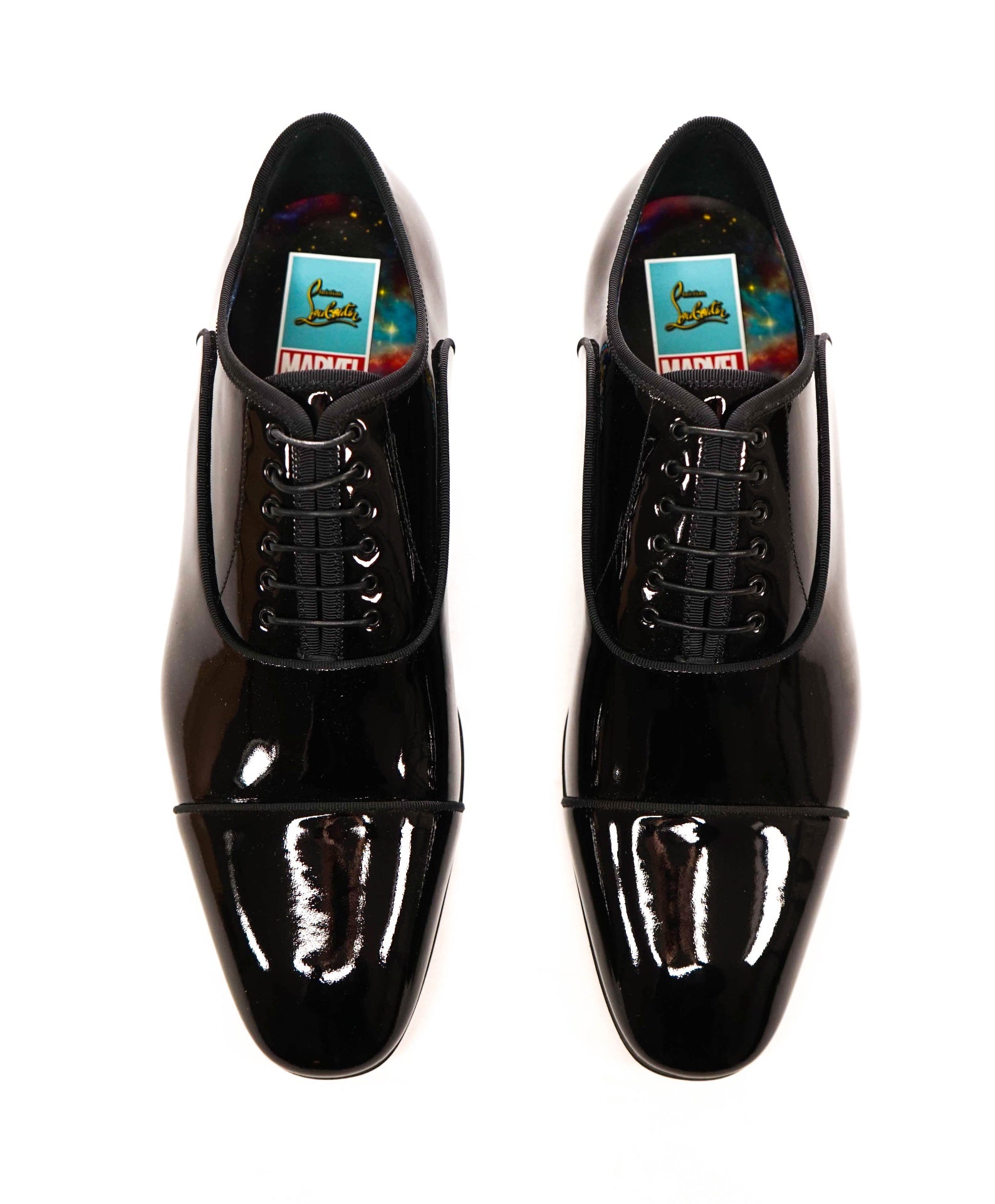 $1,750 CHRISTIAN LOUBOUTIN - *MARVEL limited* Patent Oxfords - US 6.5 (39.5EU)
