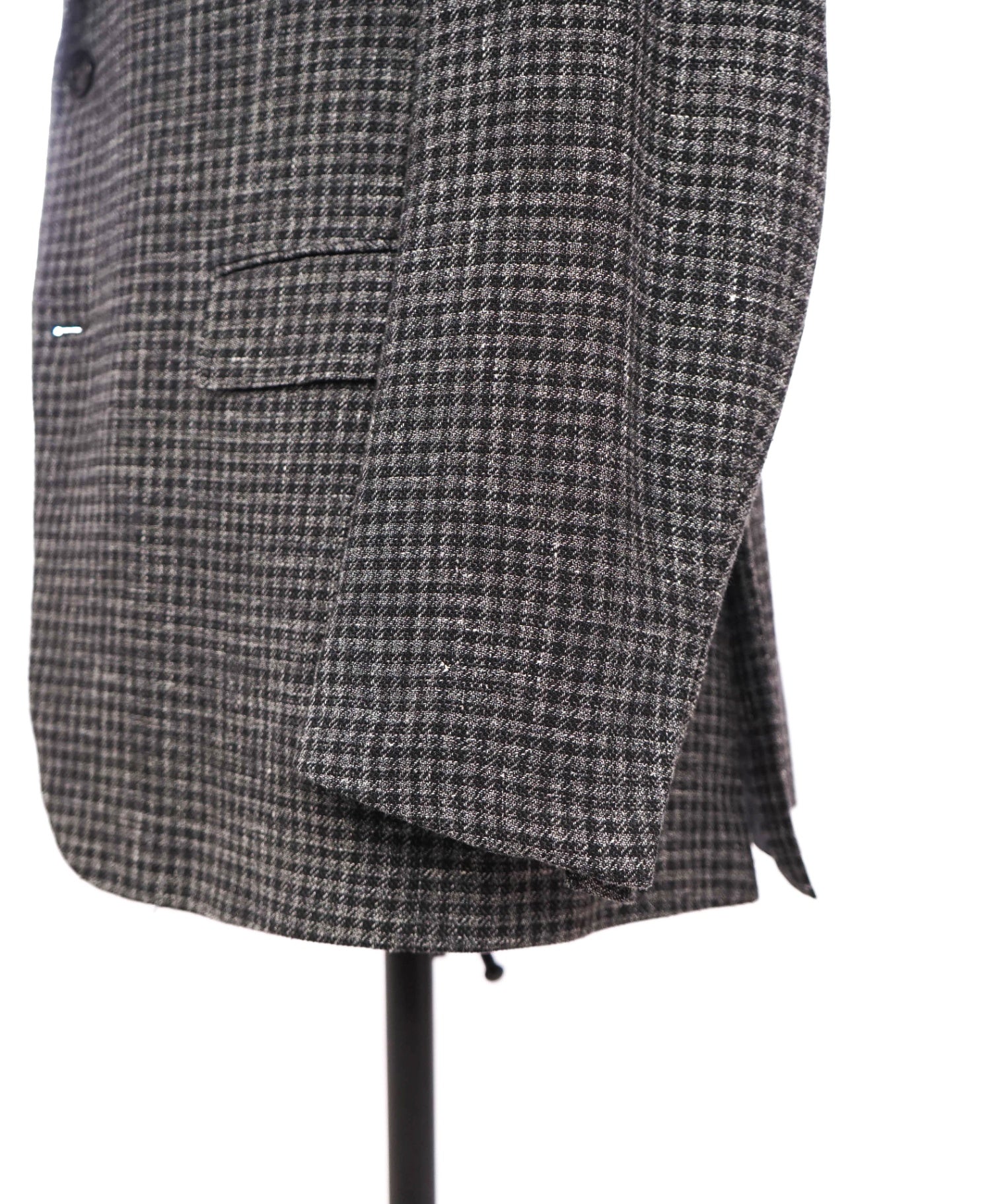 $3,750 ZEGNA - Gray Wool/Linen/Silk "CROSSOVER" Sport Coat - 46R