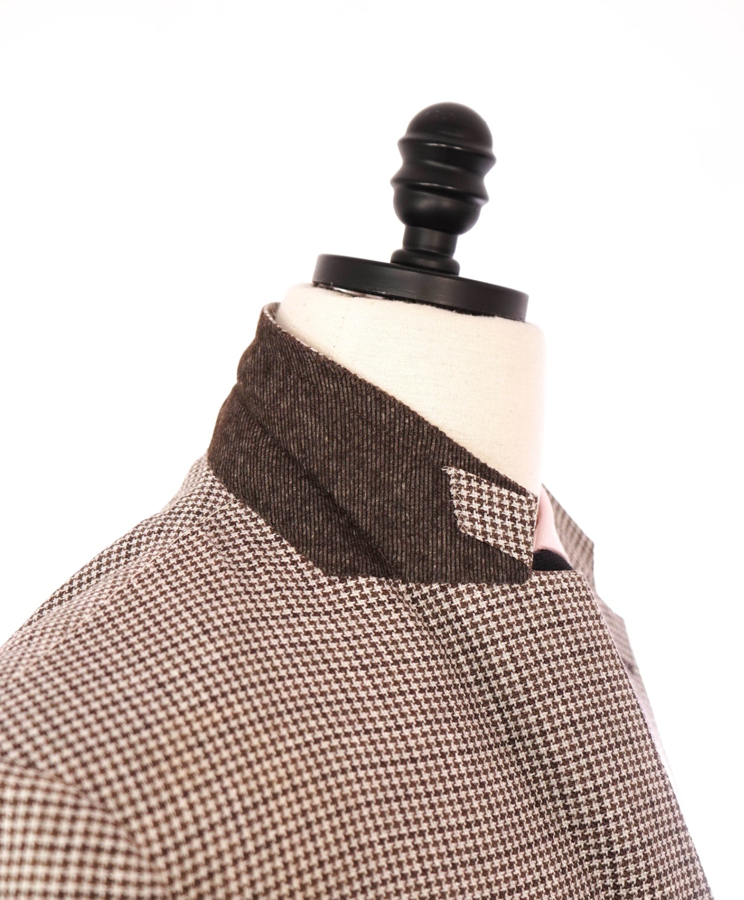 $3,750 ZEGNA - Houndstooth Linen/Wool/Silk "CROSSOVER" Blazer -