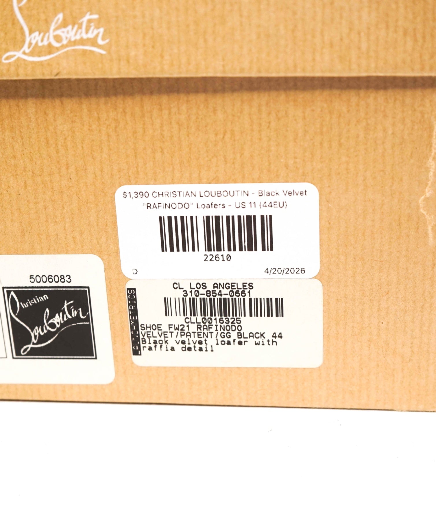 $1,390 LOUBOUTIN - *Sample 1 of 1* "RAFINODO" Loafers - US 11 (44EU)