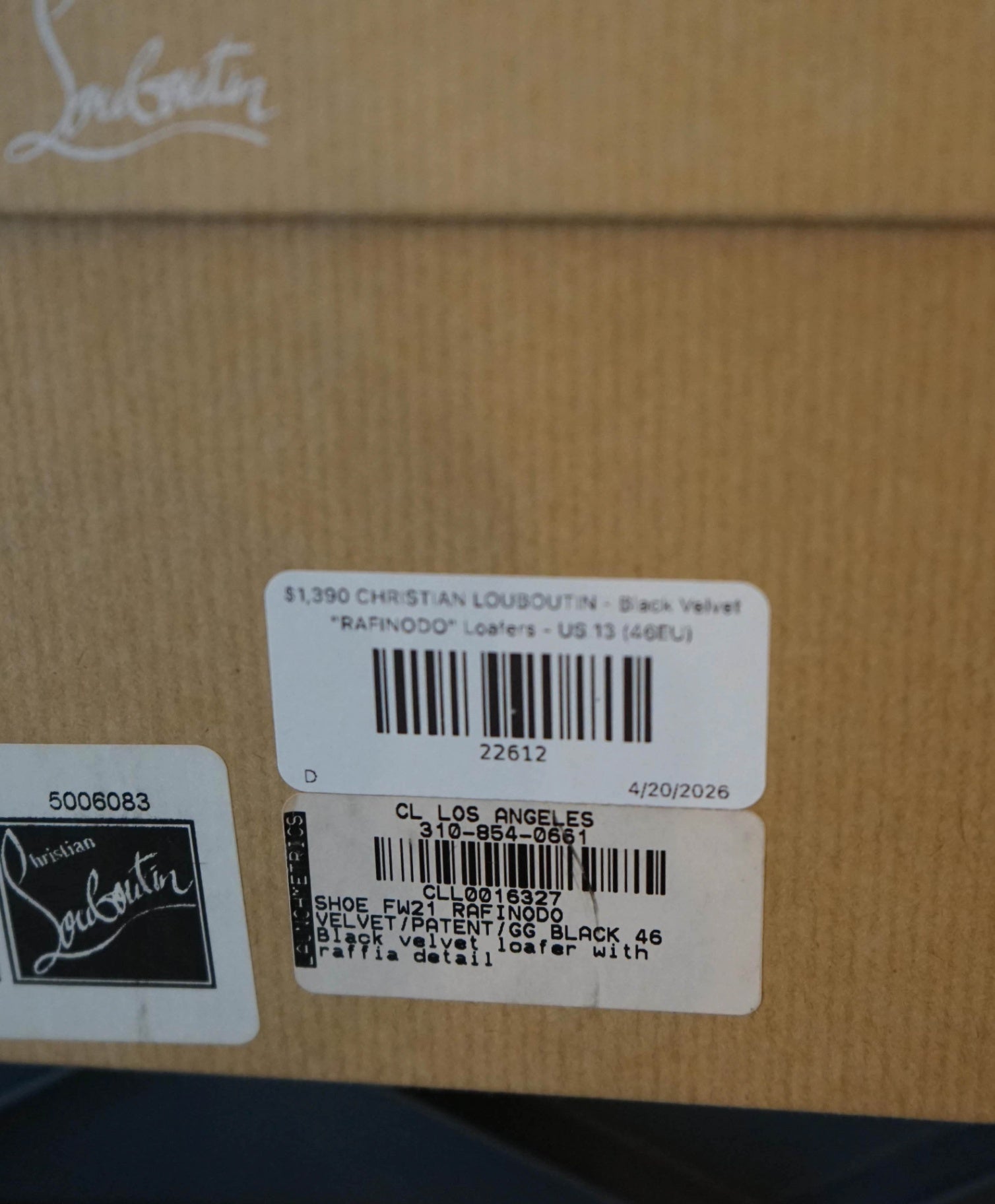 $1,390 LOUBOUTIN - *Sample 1 of 1* "RAFINODO" Loafers - US 13 (46EU)