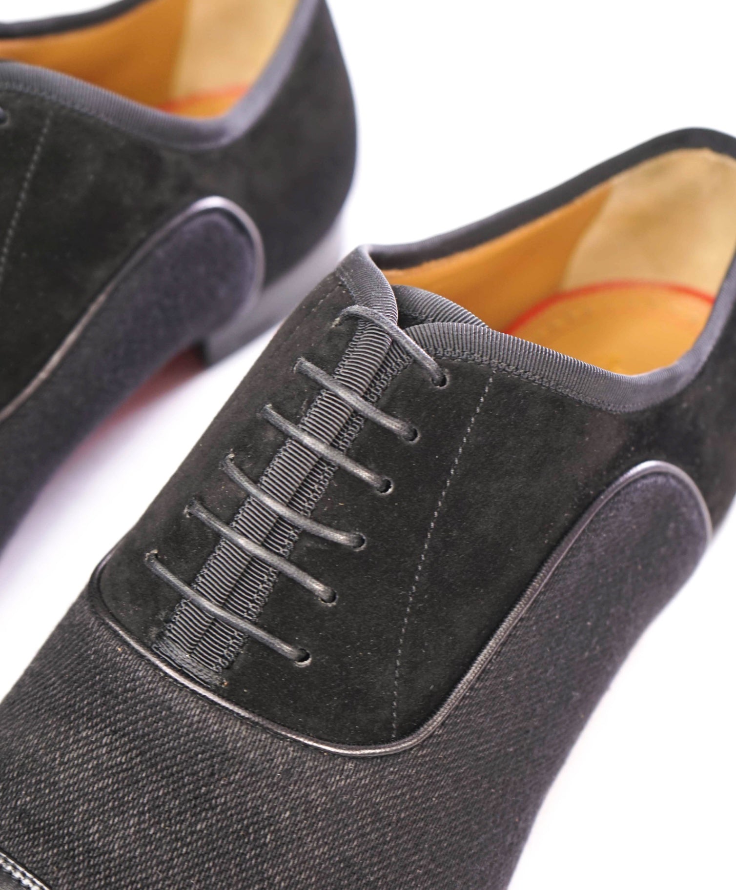 $1,050 LOUBOUTIN - *GREGGO* Black Oxfords - US 12.5 (EU45.5)