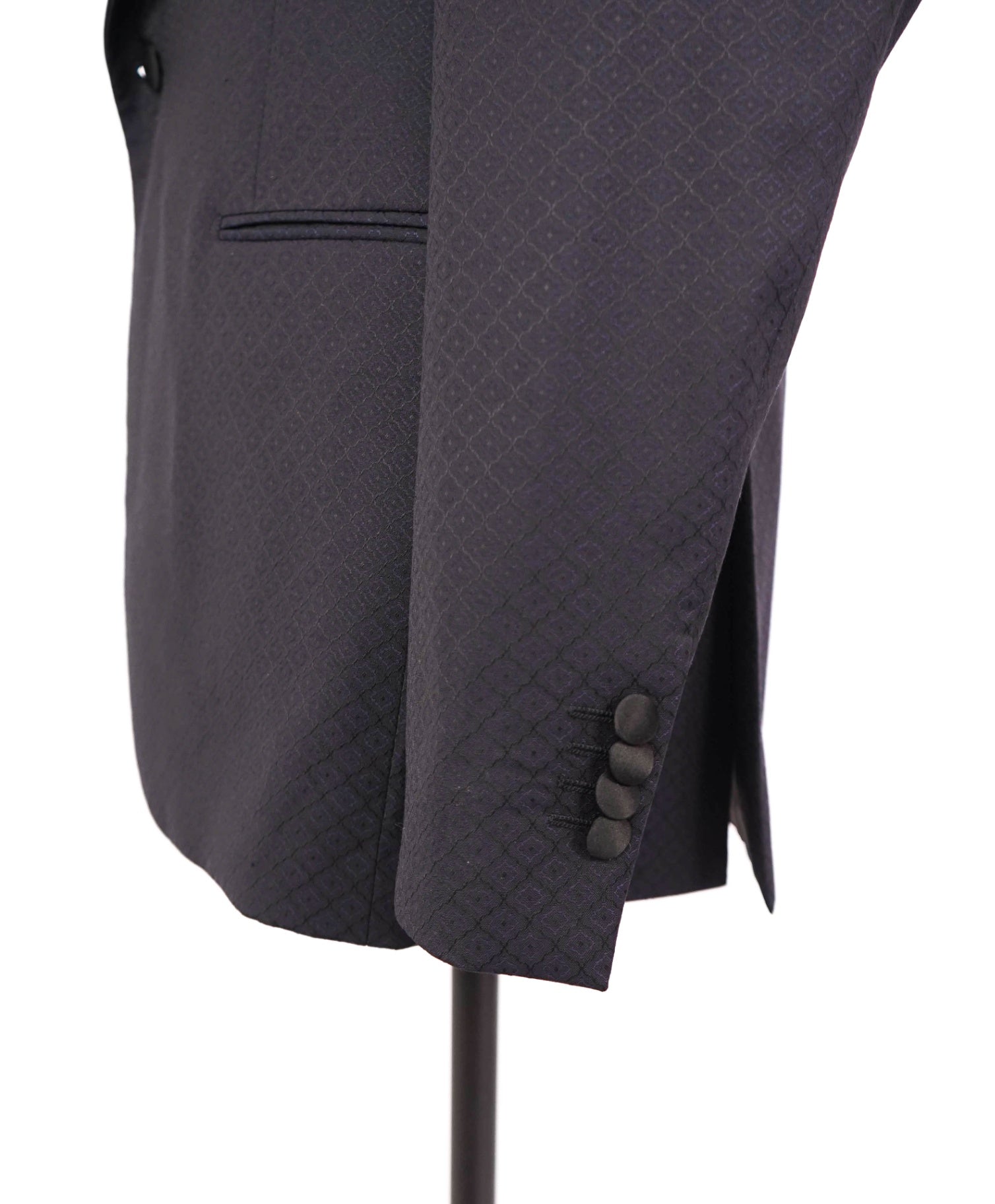 $1,295 SAKS 5TH AVE - Navy Wool/Silk Shawl Lapel Dinner Jacket - 42R