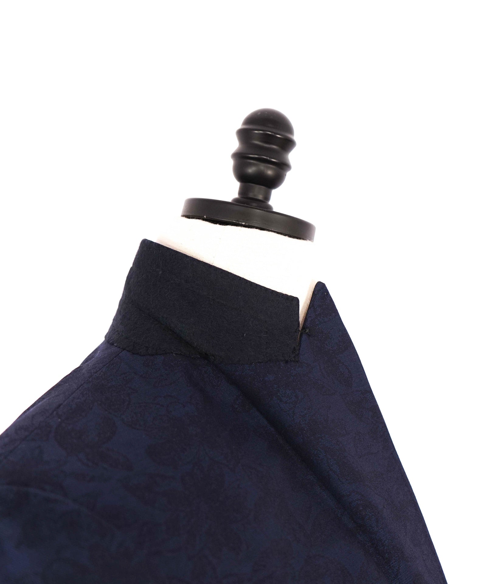 $1,295 SAKS 5TH AVE by SAMUELSOHN - Navy Floral Wool/Cotton Dinner Jacket - 38R