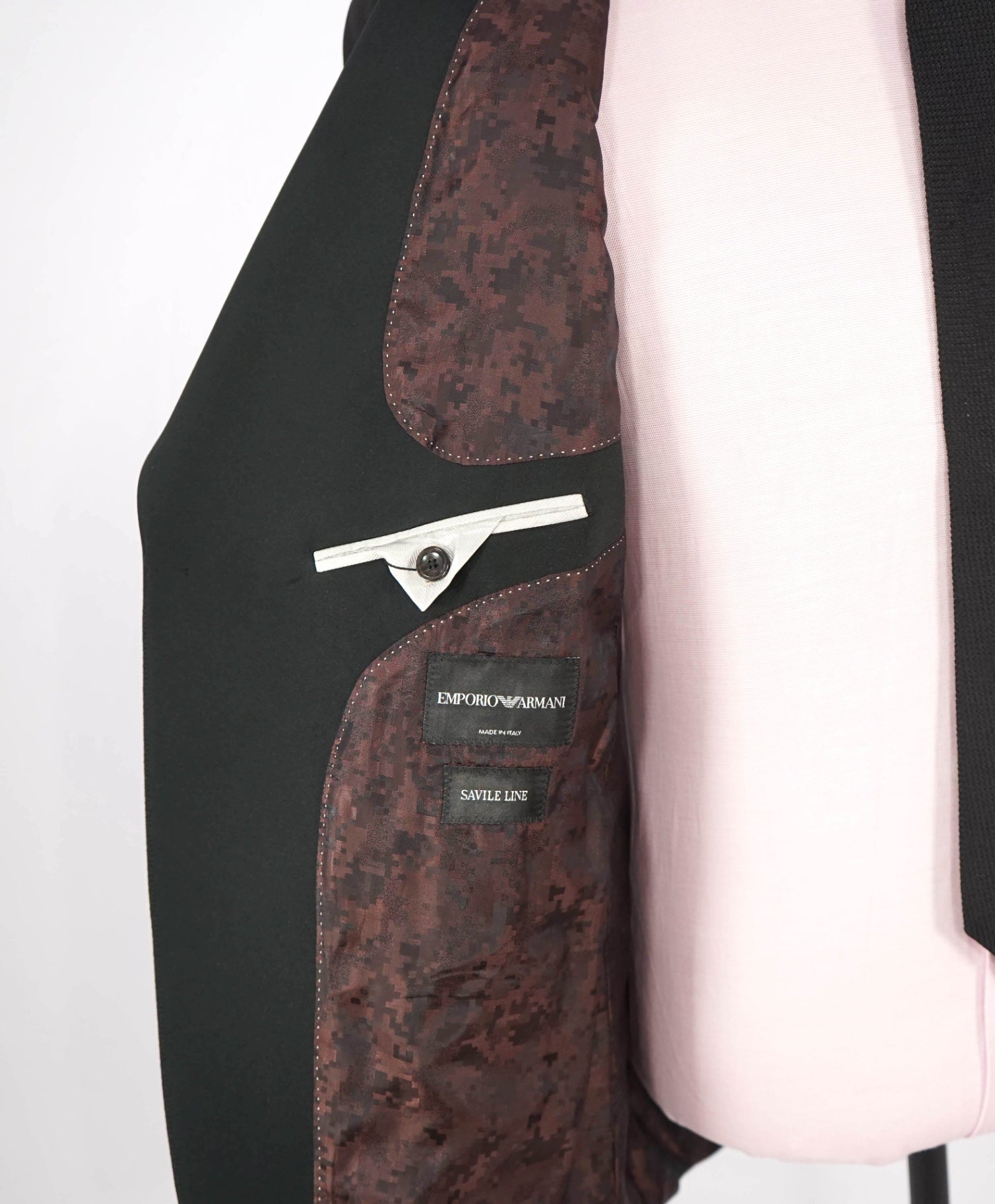 $2,295 EMPORIO ARMANI - "SAVILE LINE" Shawl Dinner Jacket - 42R