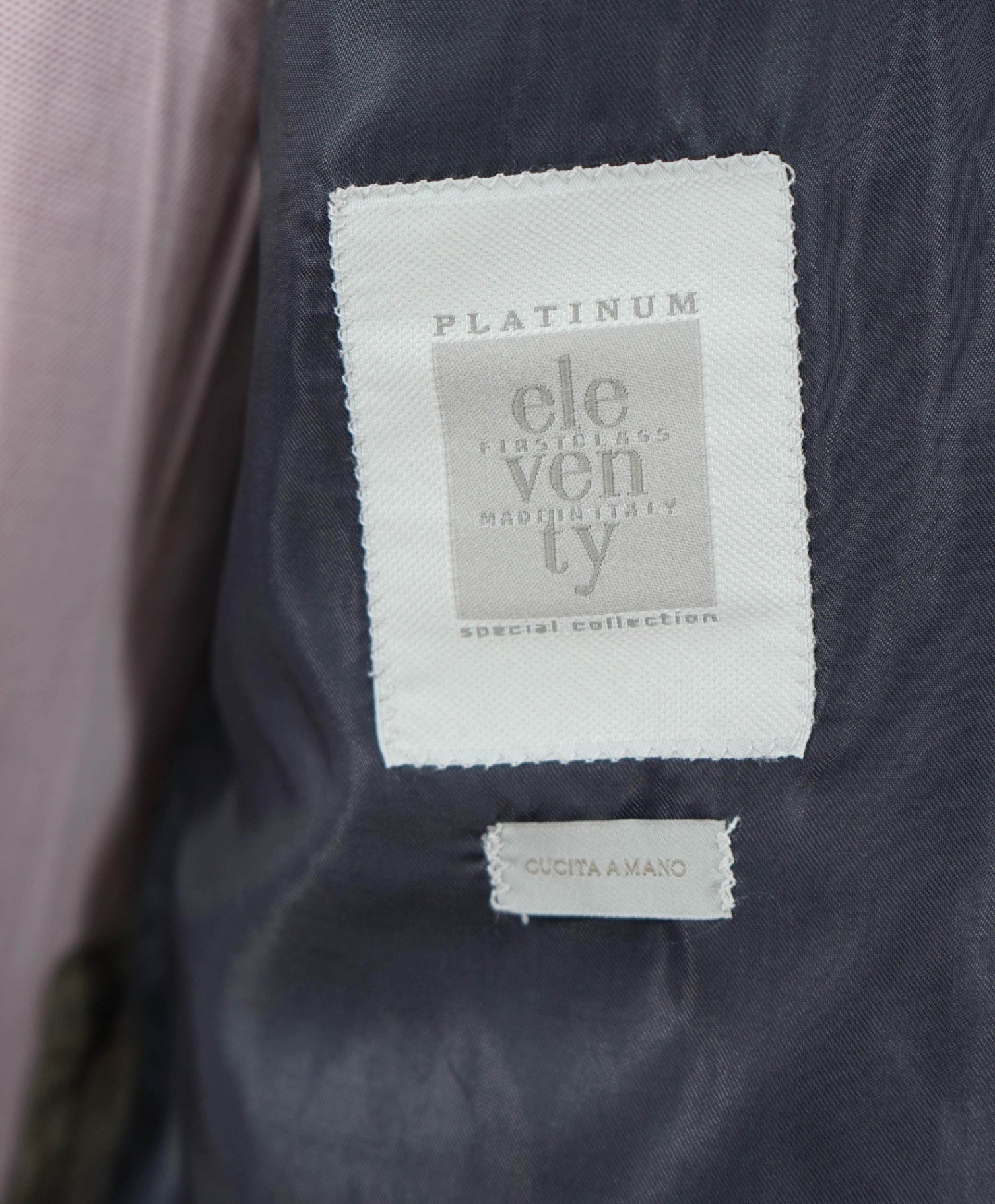 $1,795 ELEVENTY By ZEGNA - Brown Plaid Linen/Wool/Silk Blazer - 40