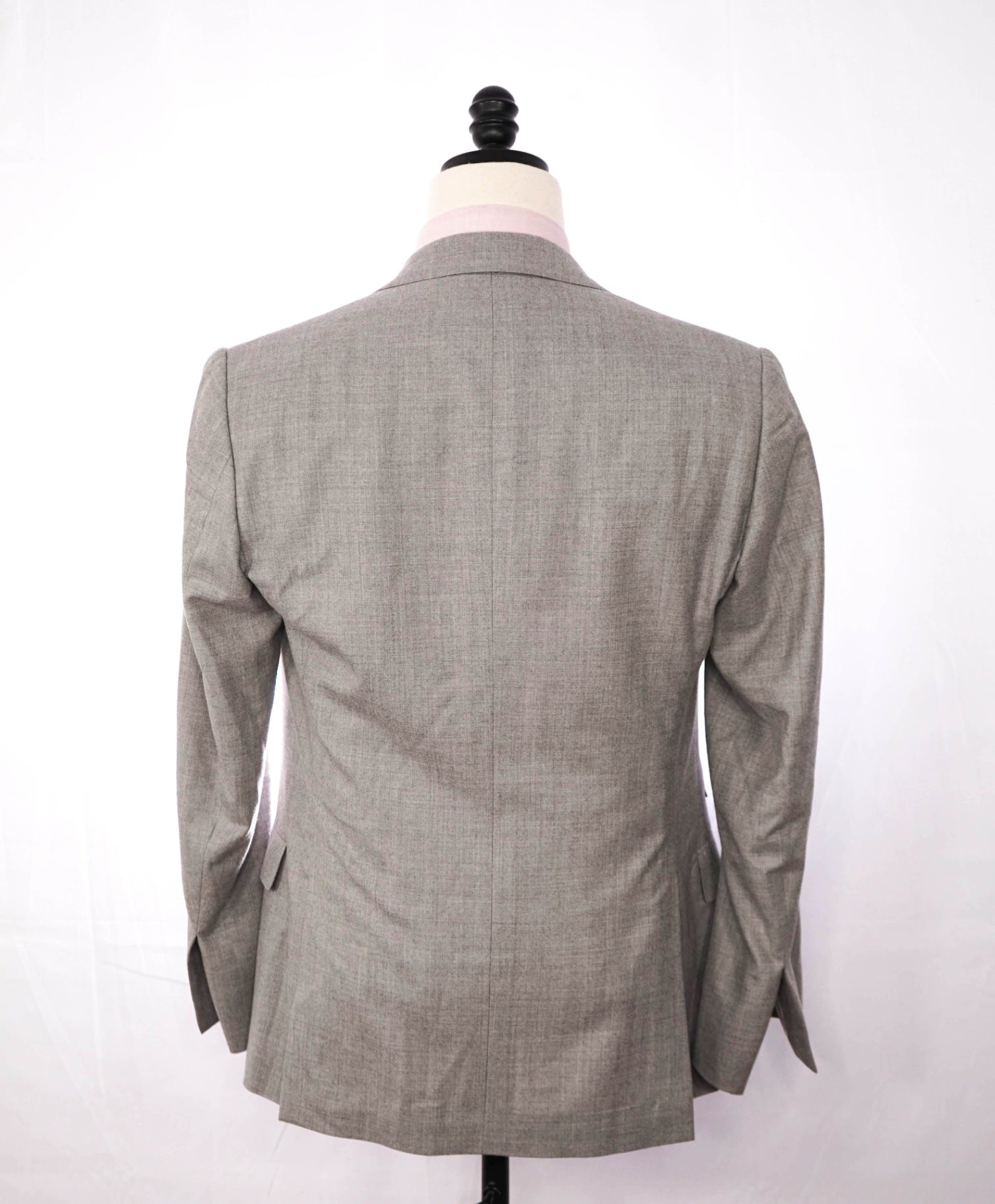 $4,495 RALPH LAUREN PURPLE LABEL - Gray Wool/Cashmere Suit - 38R