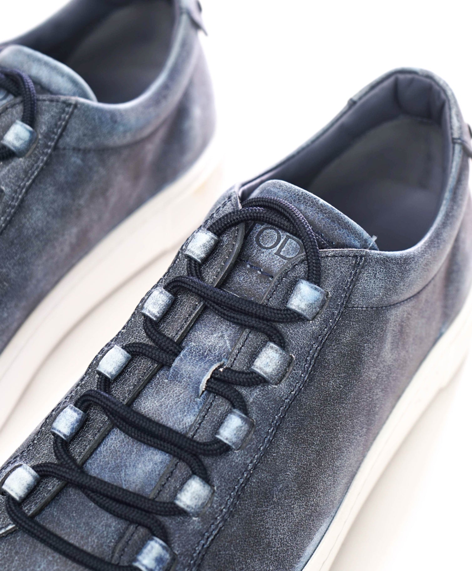 $750 TOD'S - Blue Suede Sneakers - US 8.5 (UK7.5)