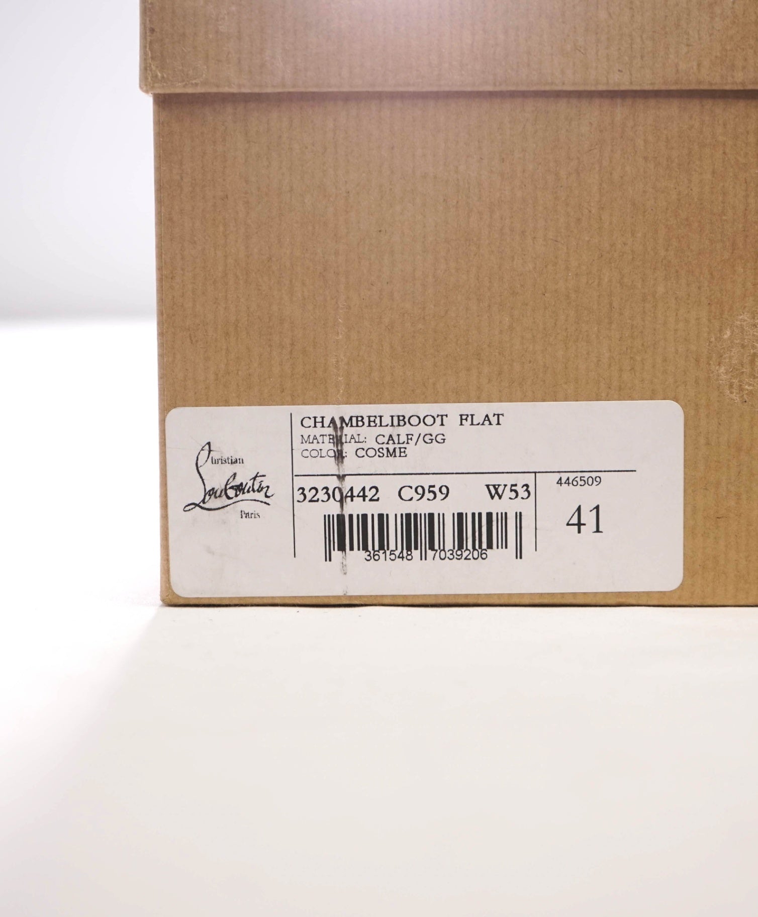 $1,445 CHRISTIAN LOUBOUTIN - Brown "CHAMBELI" Ankle Boots - US 8 (41EU)