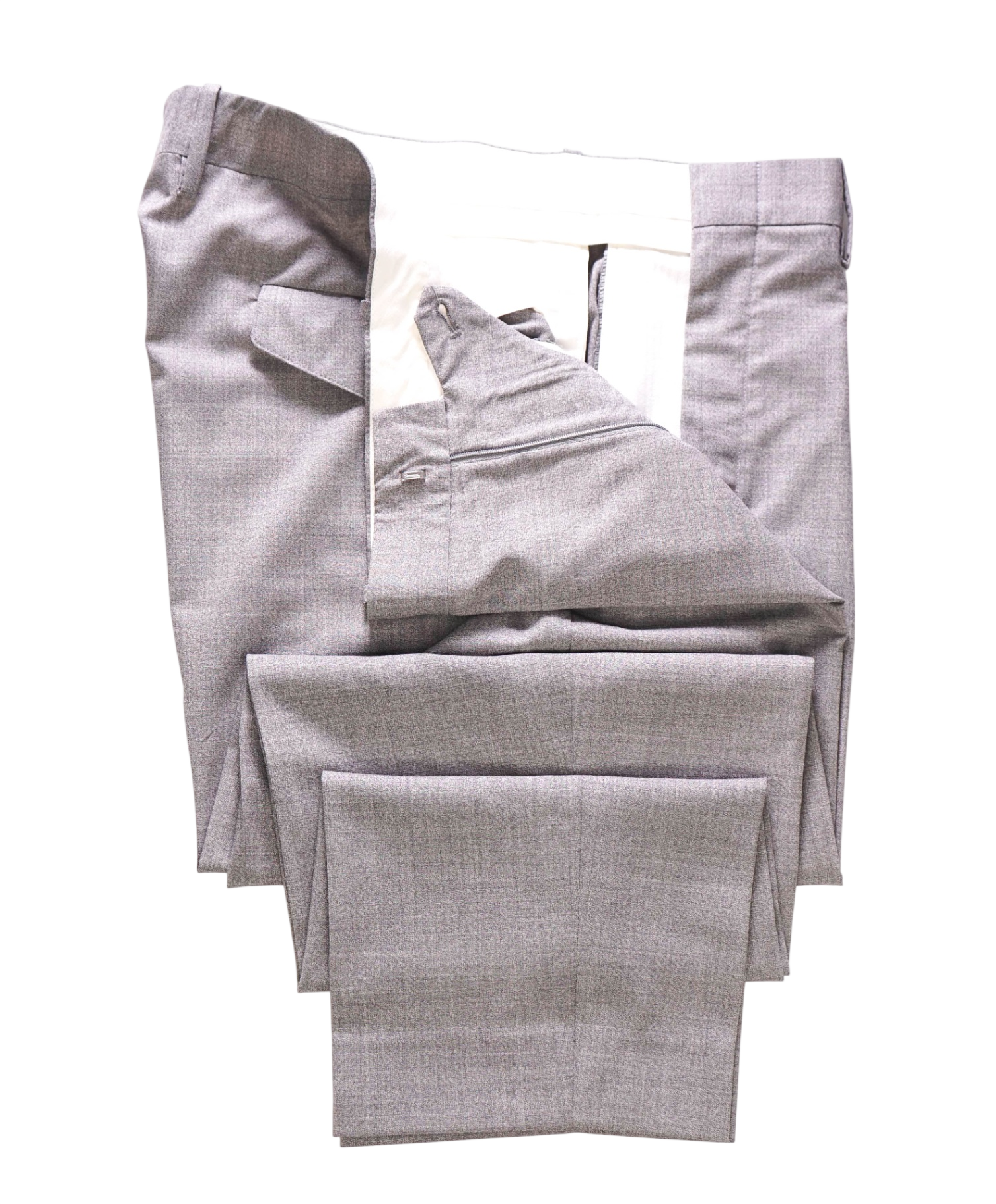 $299 CERRUTI 1881 - Gray Wool Dress Pants - 36W