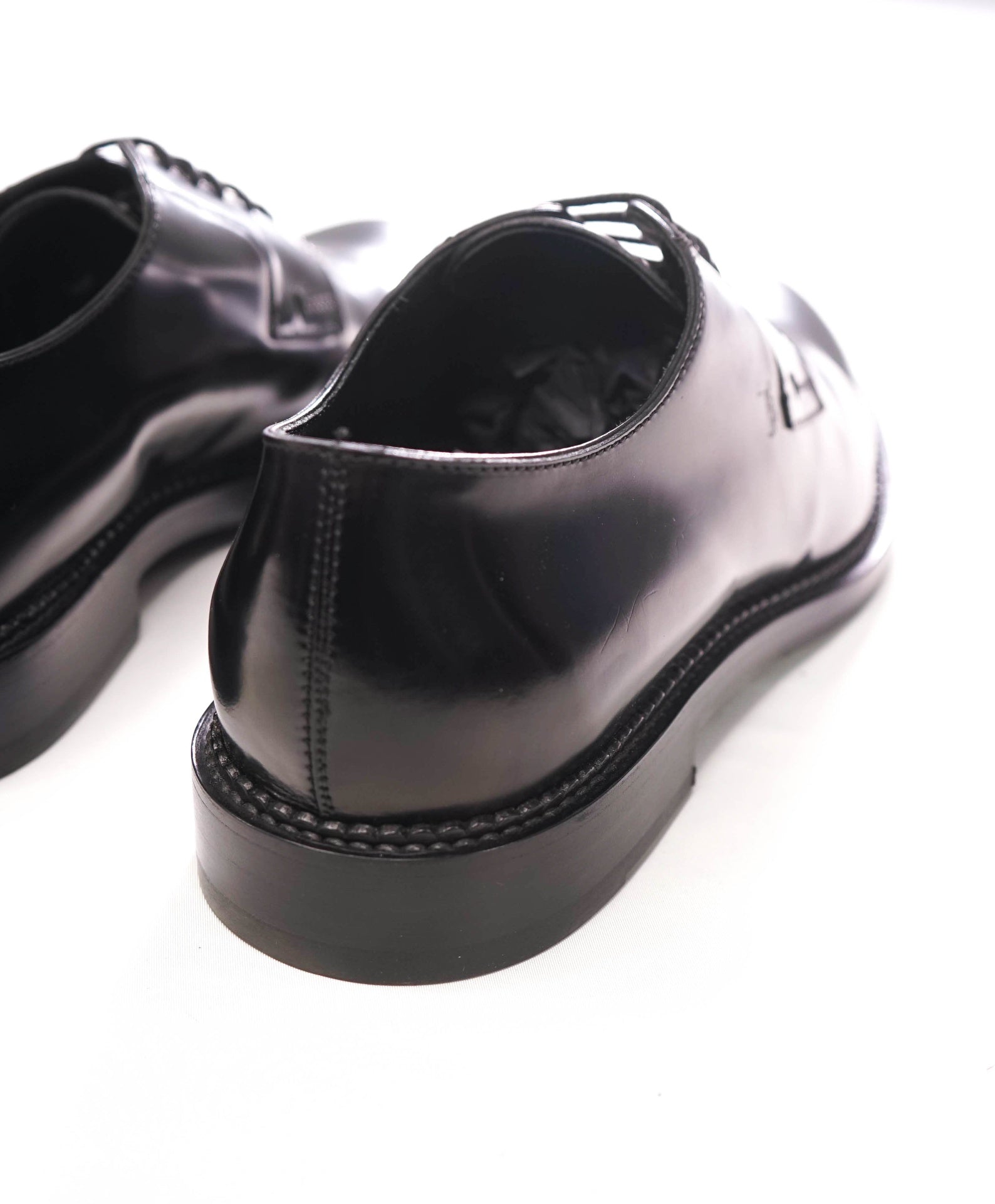 $925 TOD'S - Black Leather Derby - US 11.5 (10.5UK)