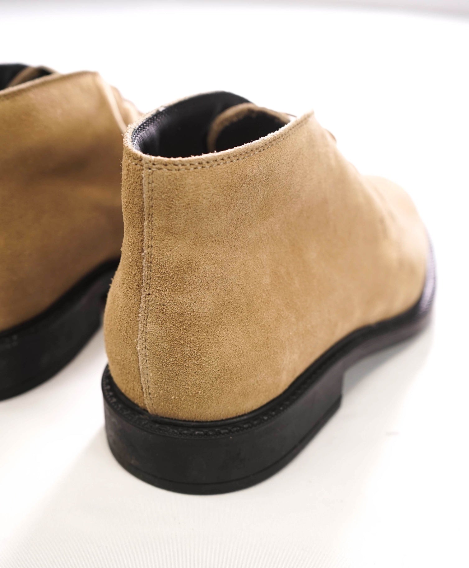 $825 TOD'S - Tan Suede Chukka Boots - US 7.5 (6.5UK)