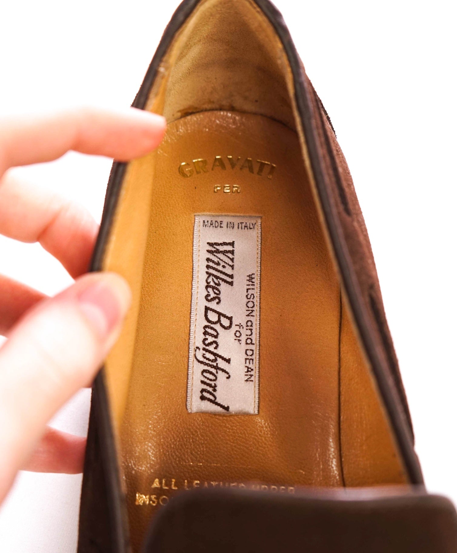 $750 GRAVATI - Brown Suede Loafers - 8.5 M
