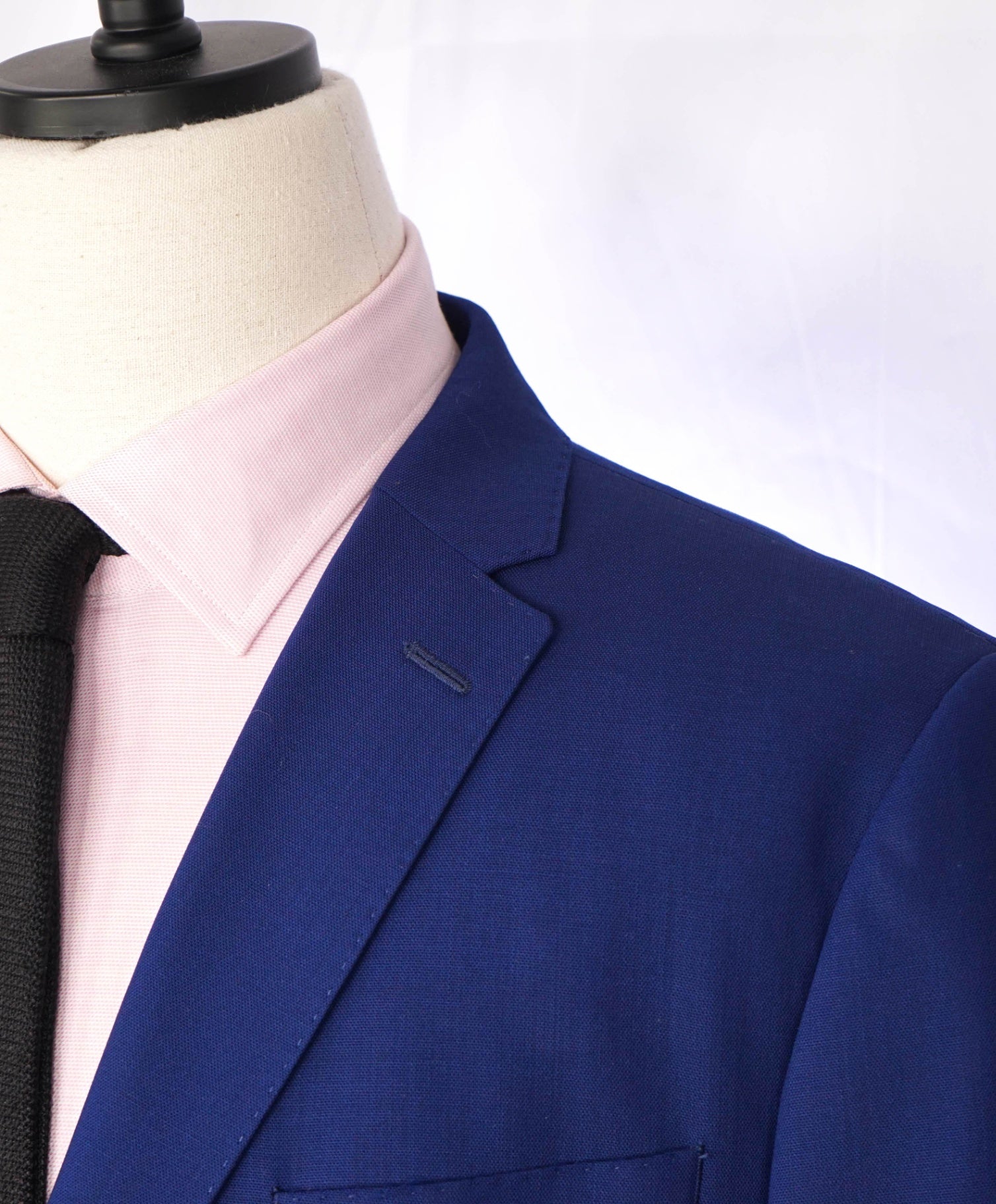 $2,195 LORO PIANA For NEIMAN- Coablt Blue Wool Suit - 42R