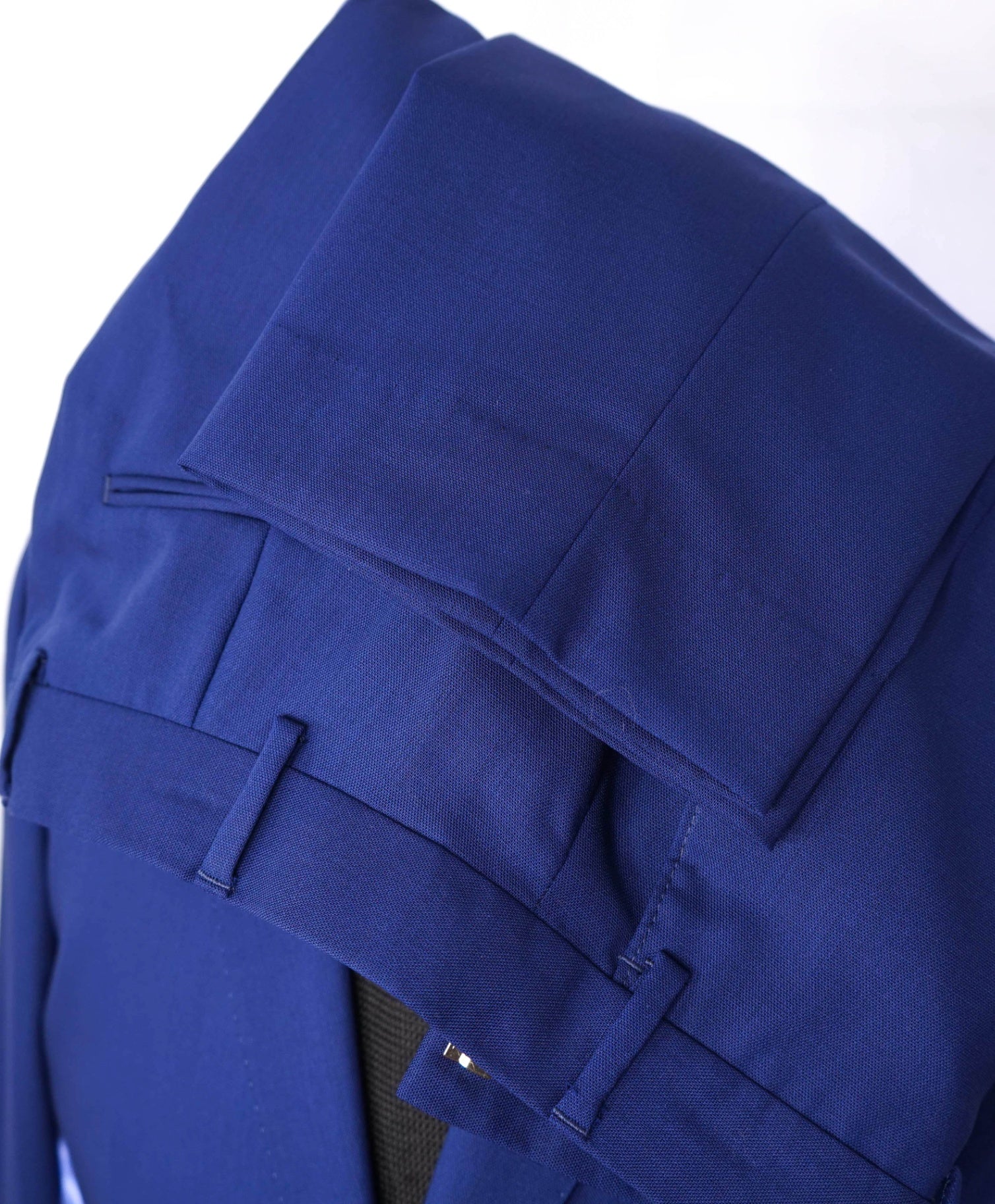 $2,195 LORO PIANA For NEIMAN- Coablt Blue Wool Suit - 42R