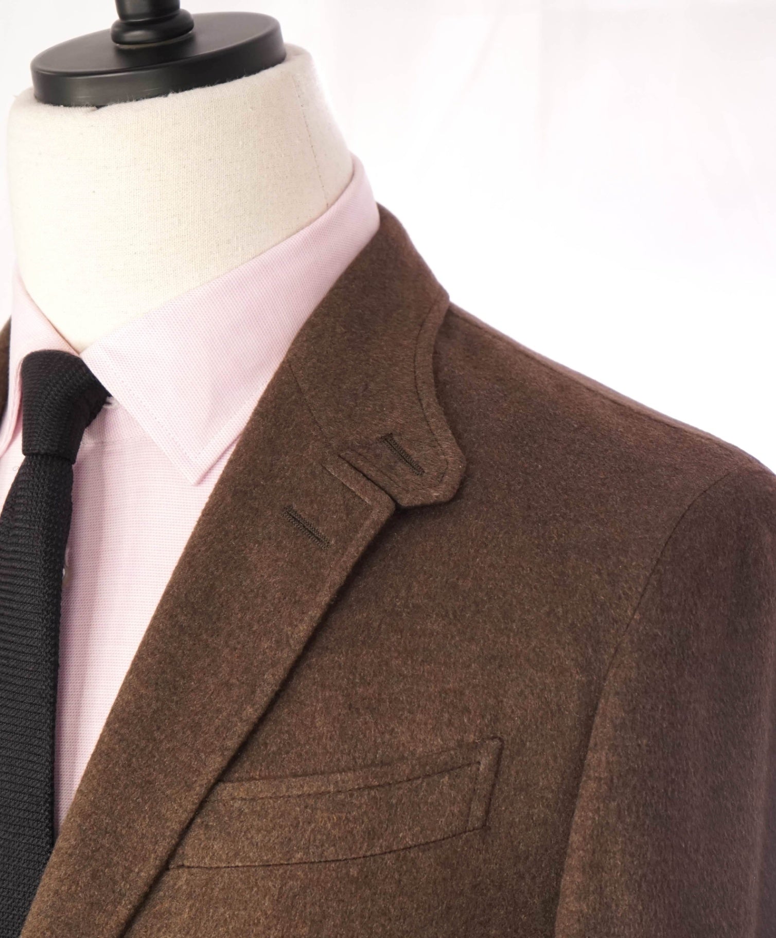 $4,895 ZEGNA - Brown 100% Silk + LAMB SUEDE Blazer - 38R