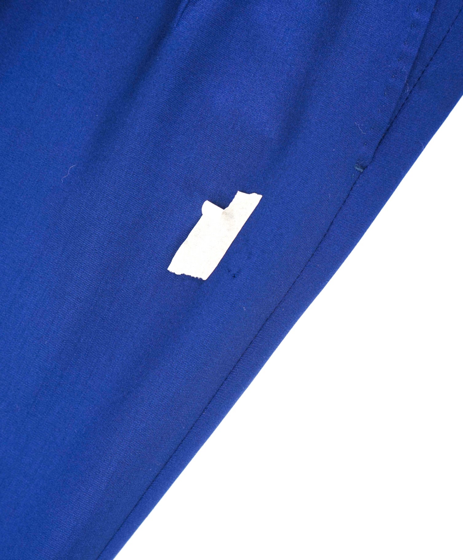 $1,095 BRIONI - *DAMAGED* Solid Blue 140's Wool Pleated Pants - 37W