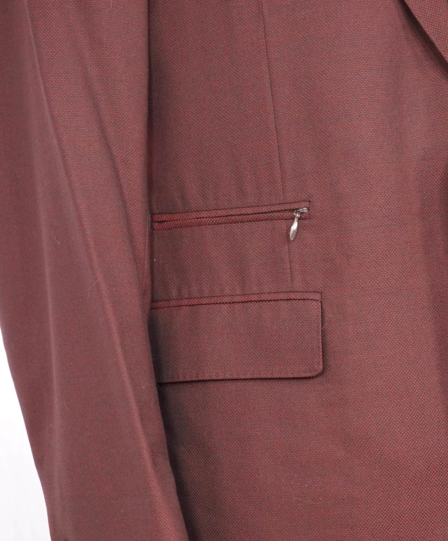 $5,950 DAVID AUGUST - *Made For MLBs Brandon League* Burgundy Blazer -42R