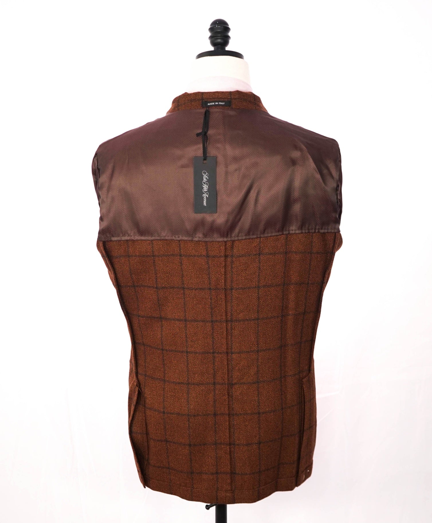 $1,295 LORO PIANA for S5A - Brown Wool/Silk Blazer - 44R