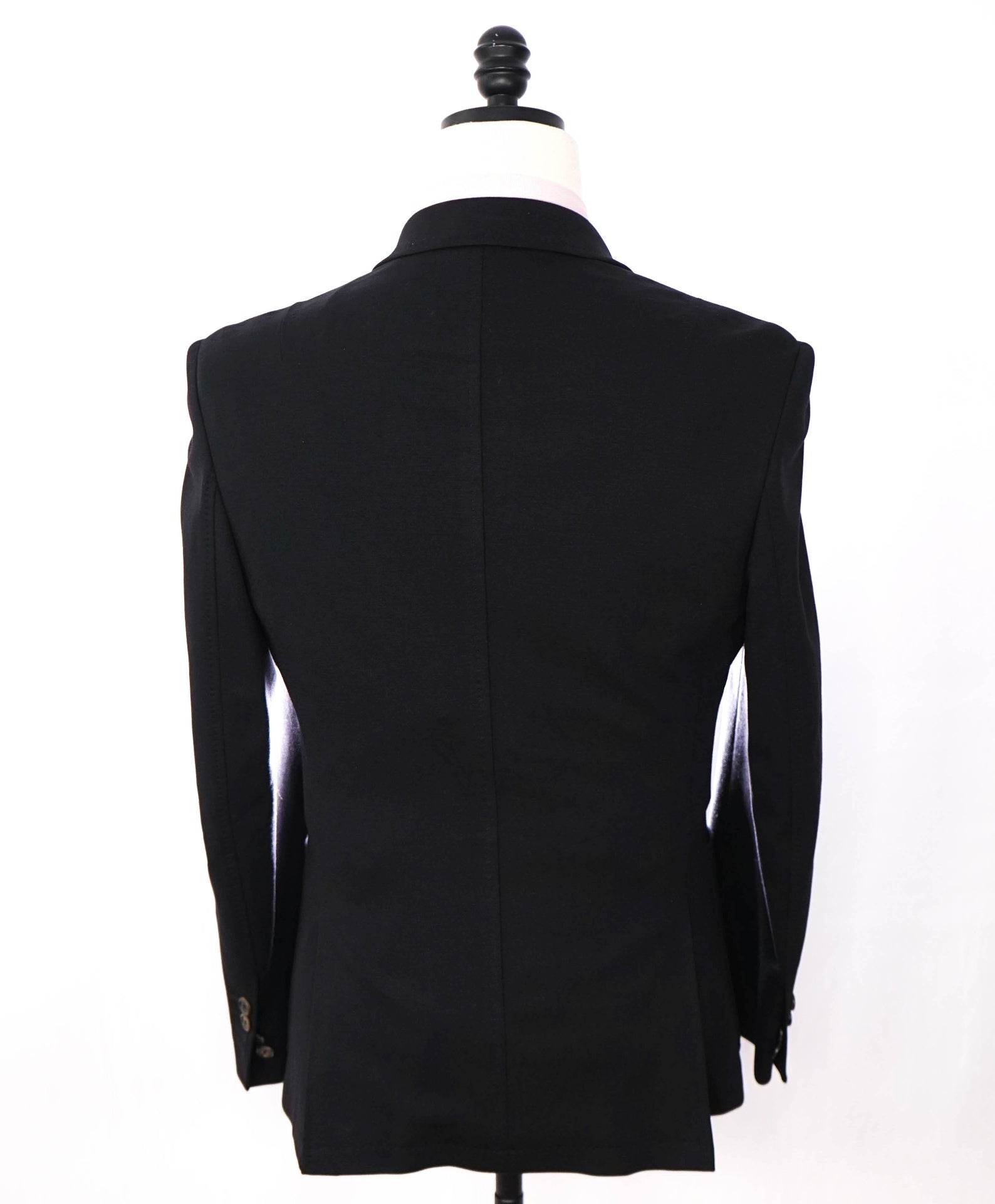 NEIL BARRETT - Black Viscose/Polyamide/Viscose Blazer - 38 Skinny Fit