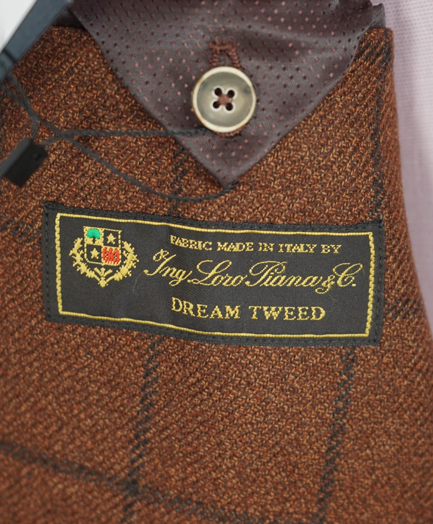 $1,295 LORO PIANA for S5A - Brown Wool/Silk Blazer - 44R