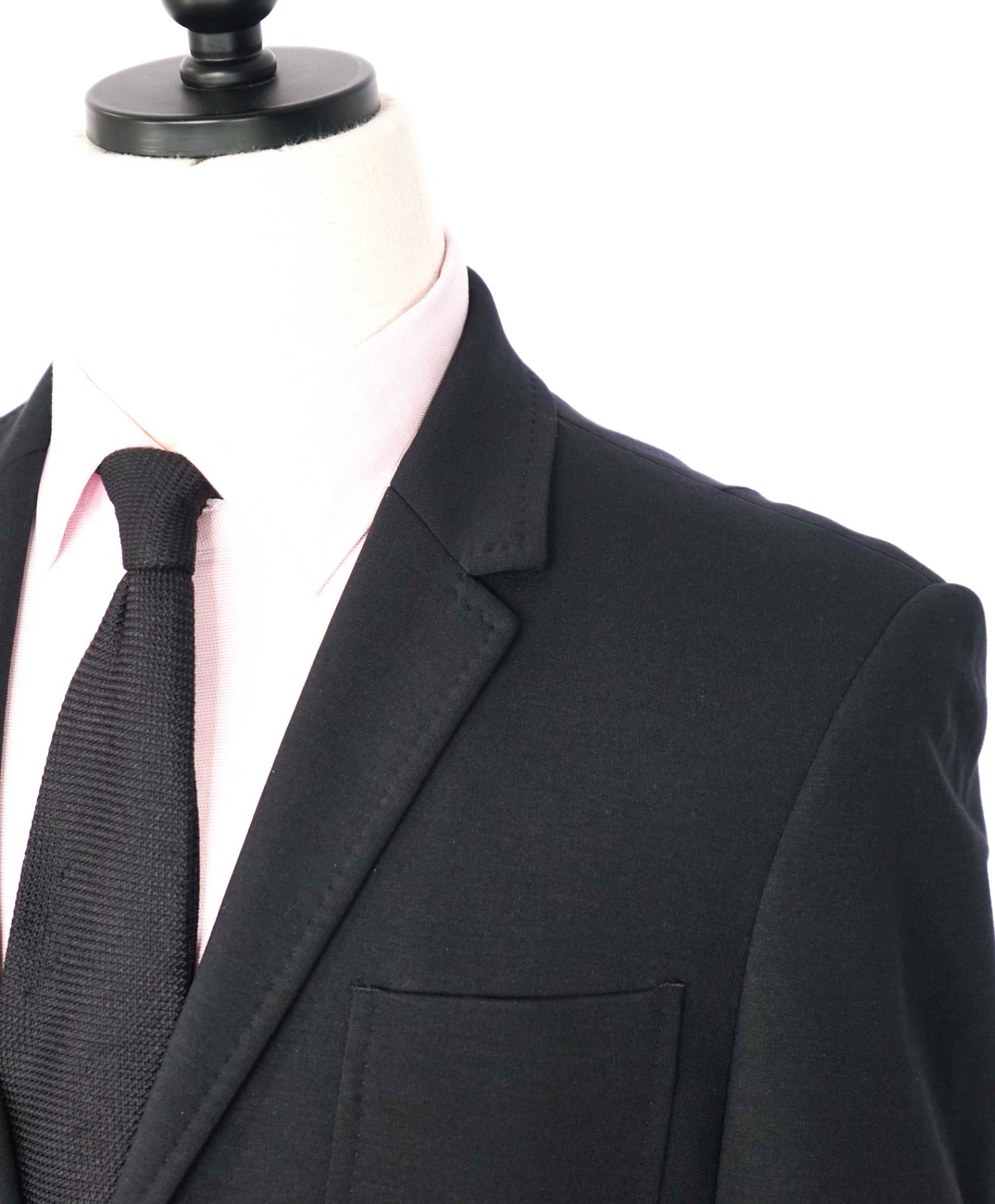 NEIL BARRETT - Black Viscose/Polyamide/Viscose Blazer - 38 Skinny Fit