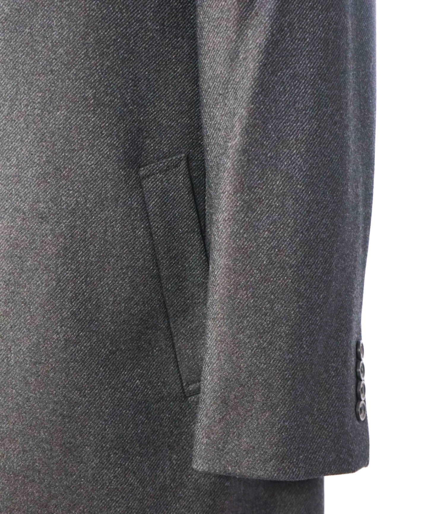 $700 NORDSTROM - Gray Wool Overcoat - 42R