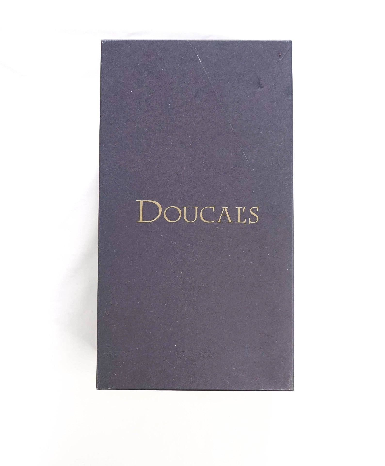 $595 DOUCAL'S - Brown Distressed Suede Wingtip Derby - US 7 (40EU)
