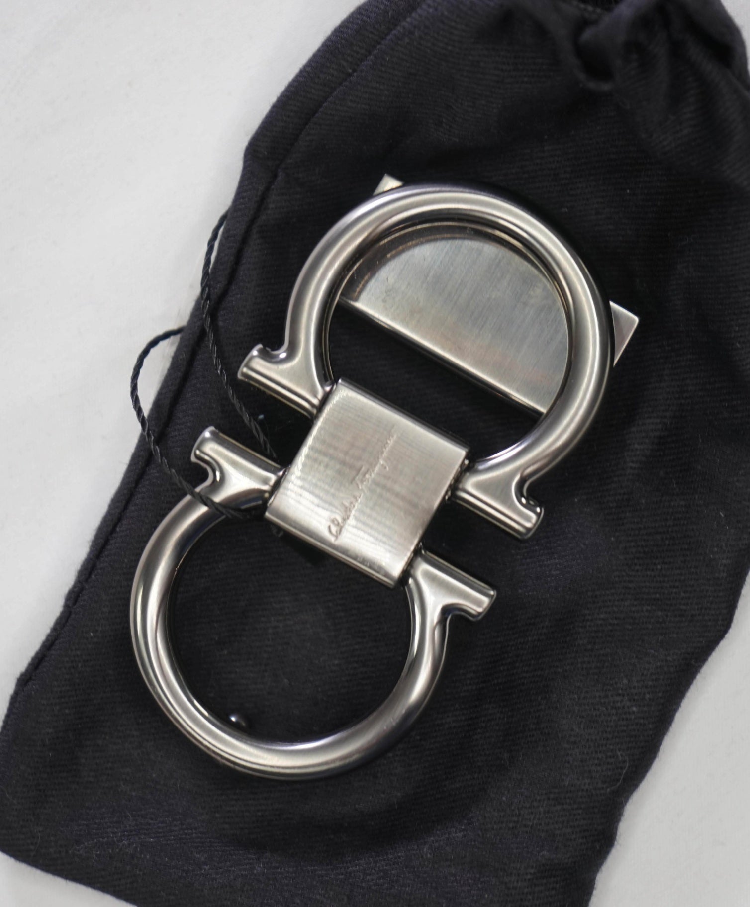 $535 FERRAGAMO - Gancini Belt Buckle - 35W