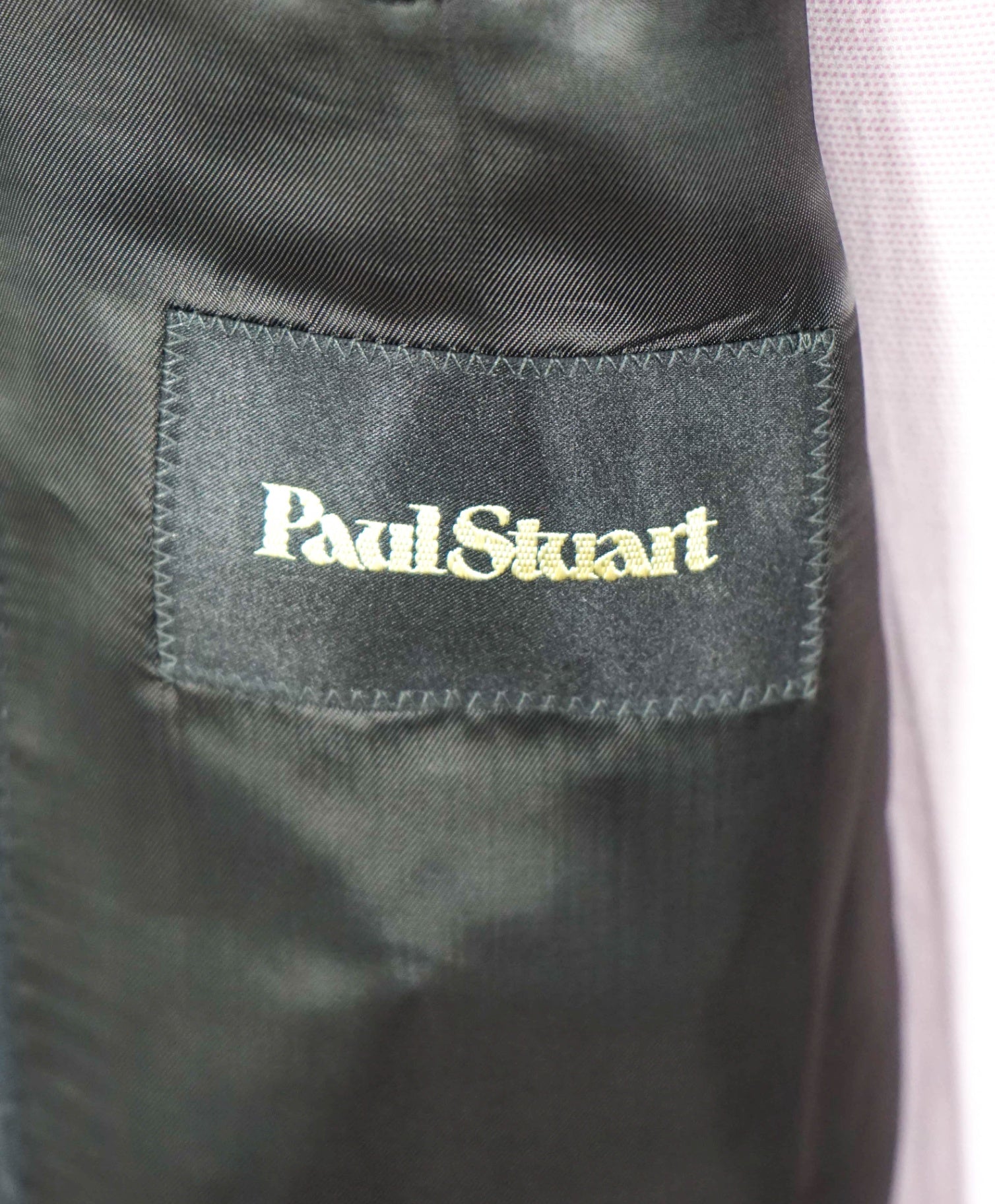 $2,695 PAUL STUART - *FULL CANVAS* Solid Gray Wool Suit - 44L